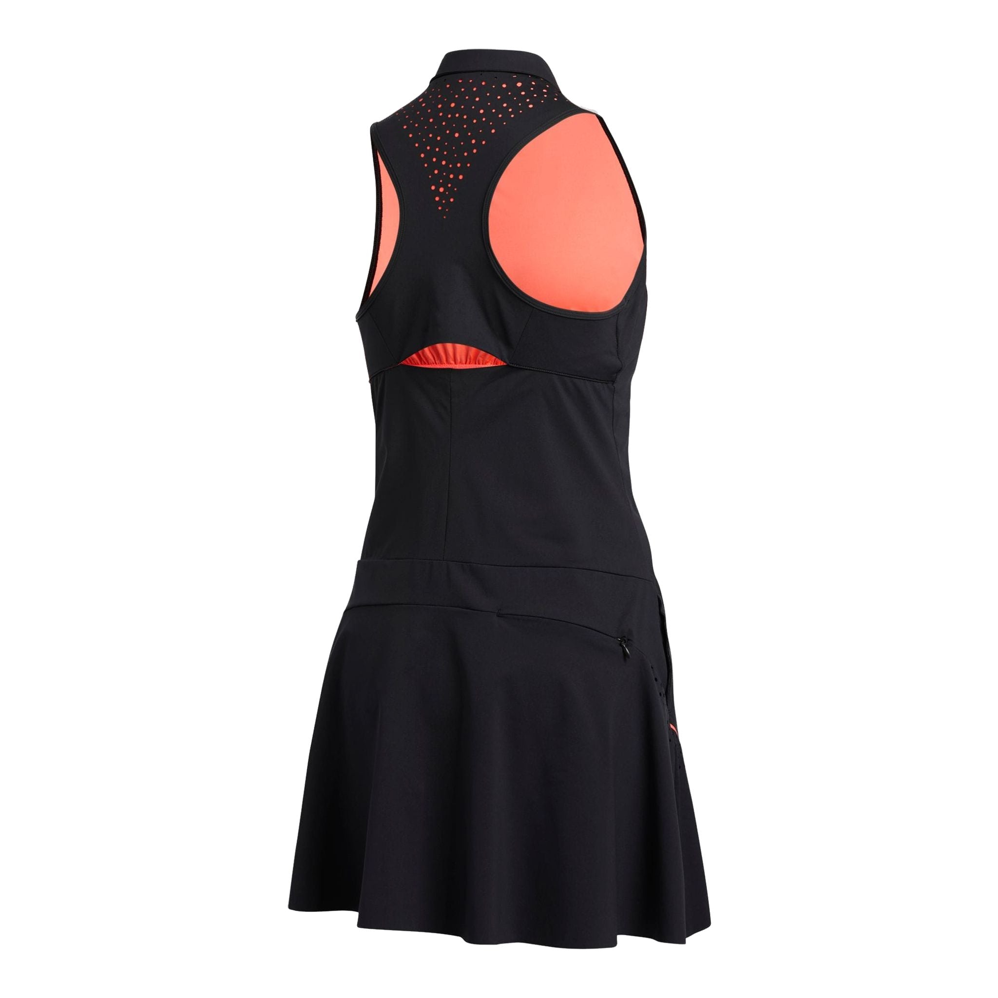 Adidas W Perforated Color Pop Dress Black Damen