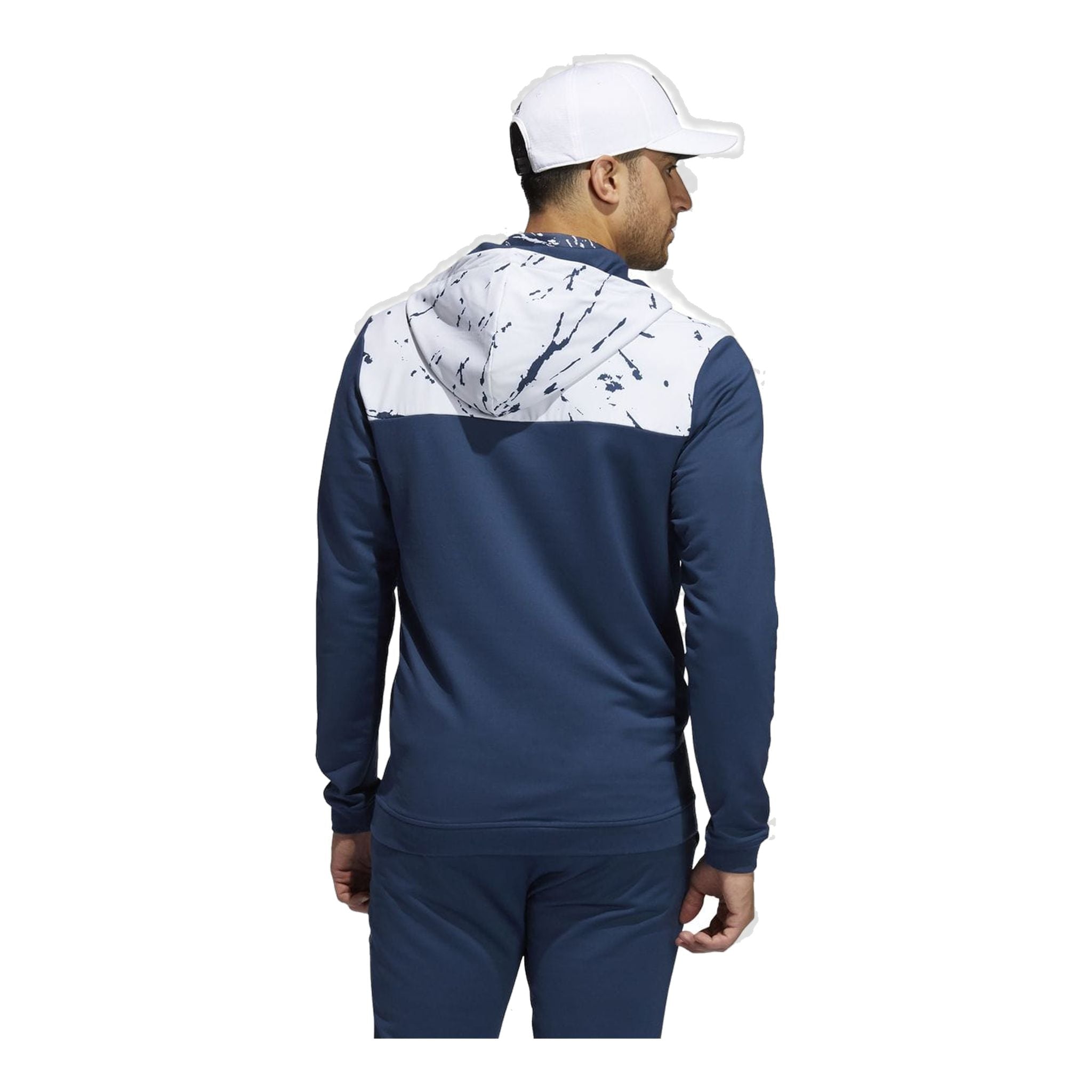 Adidas Anorak Pullover CRDY Half Zip Navyblau/Weiß Herren