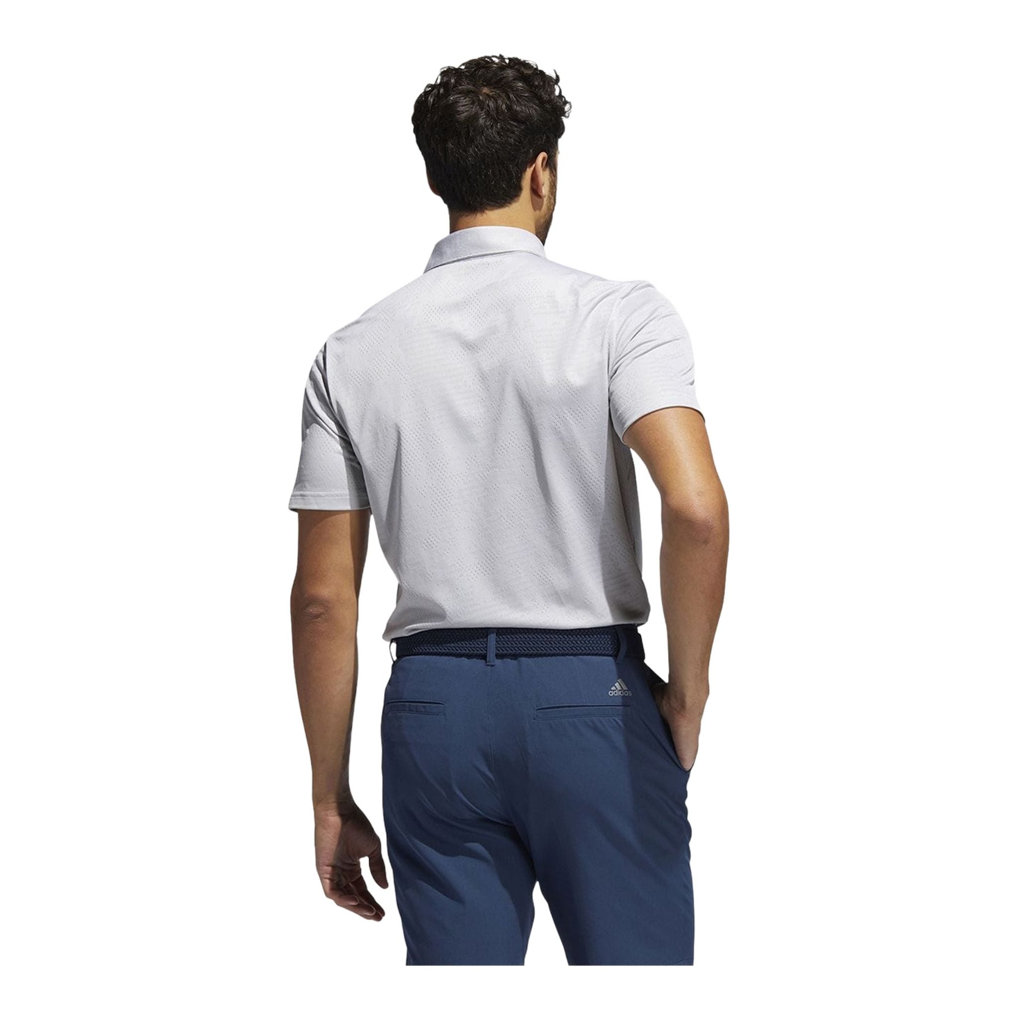 Adidas Camo SS Polo Weiß/Grau Herren