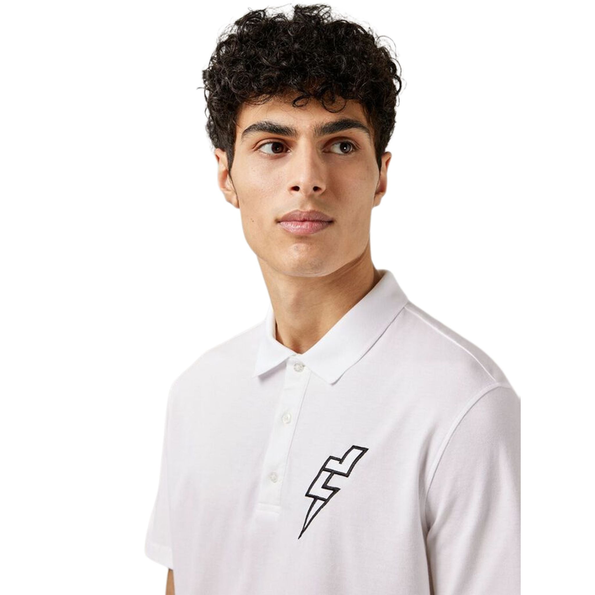 J. Lindeberg Polo JL Strike Rib Jersey Herren