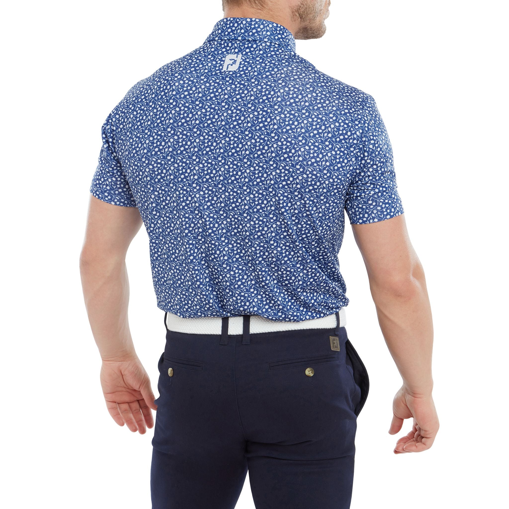 Footjoy Tossed Tulips Polo Herren