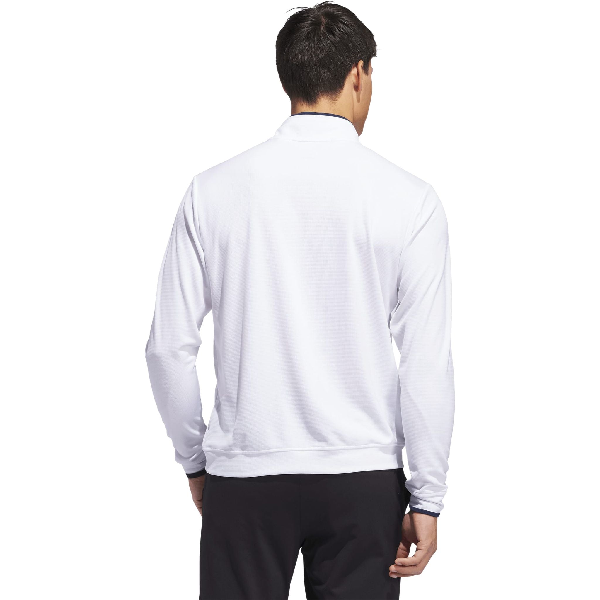 Lehký pánský svetr Adidas UPF se 1/4 zipem