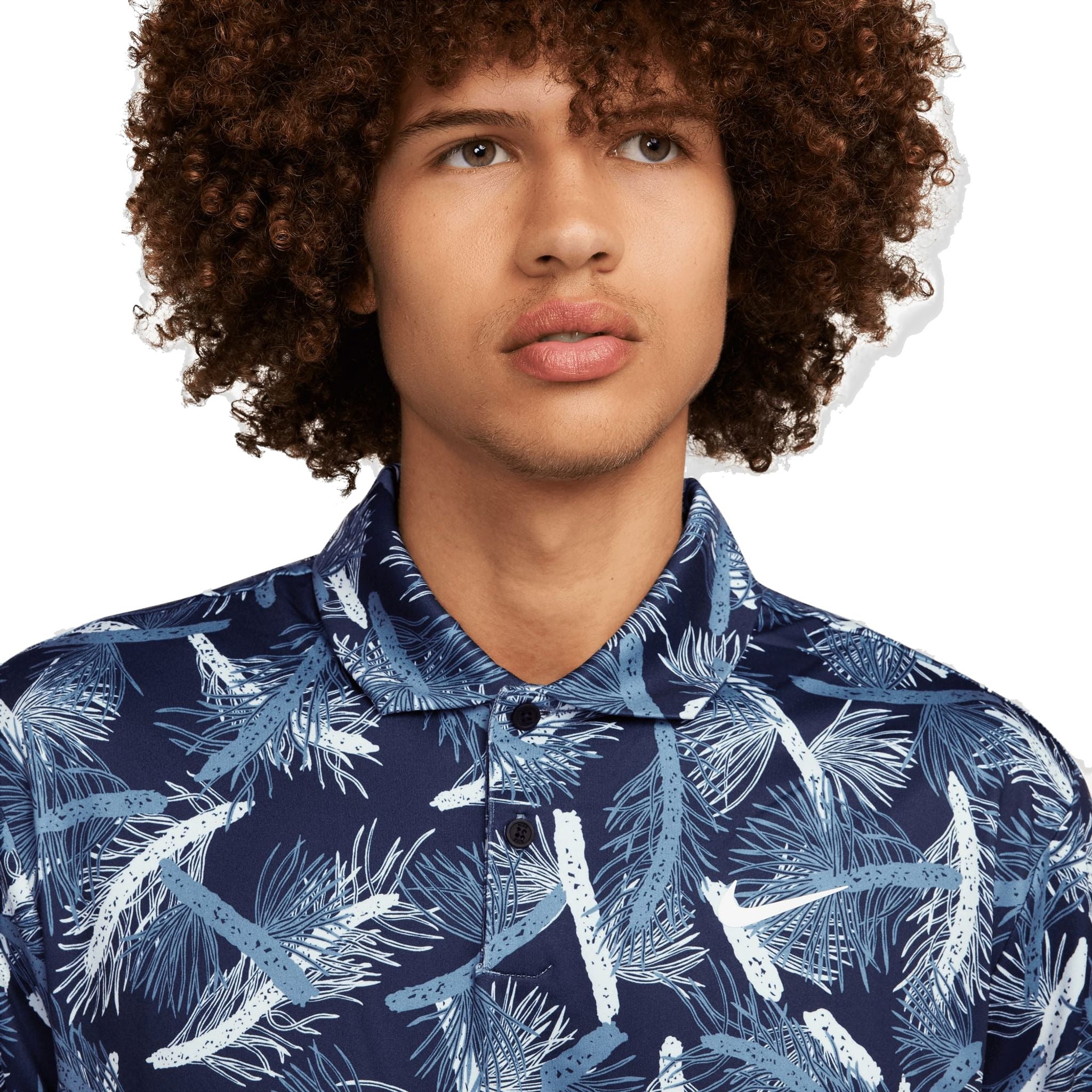 Nike Dri-Fit Tour Pin Print Polo Herren