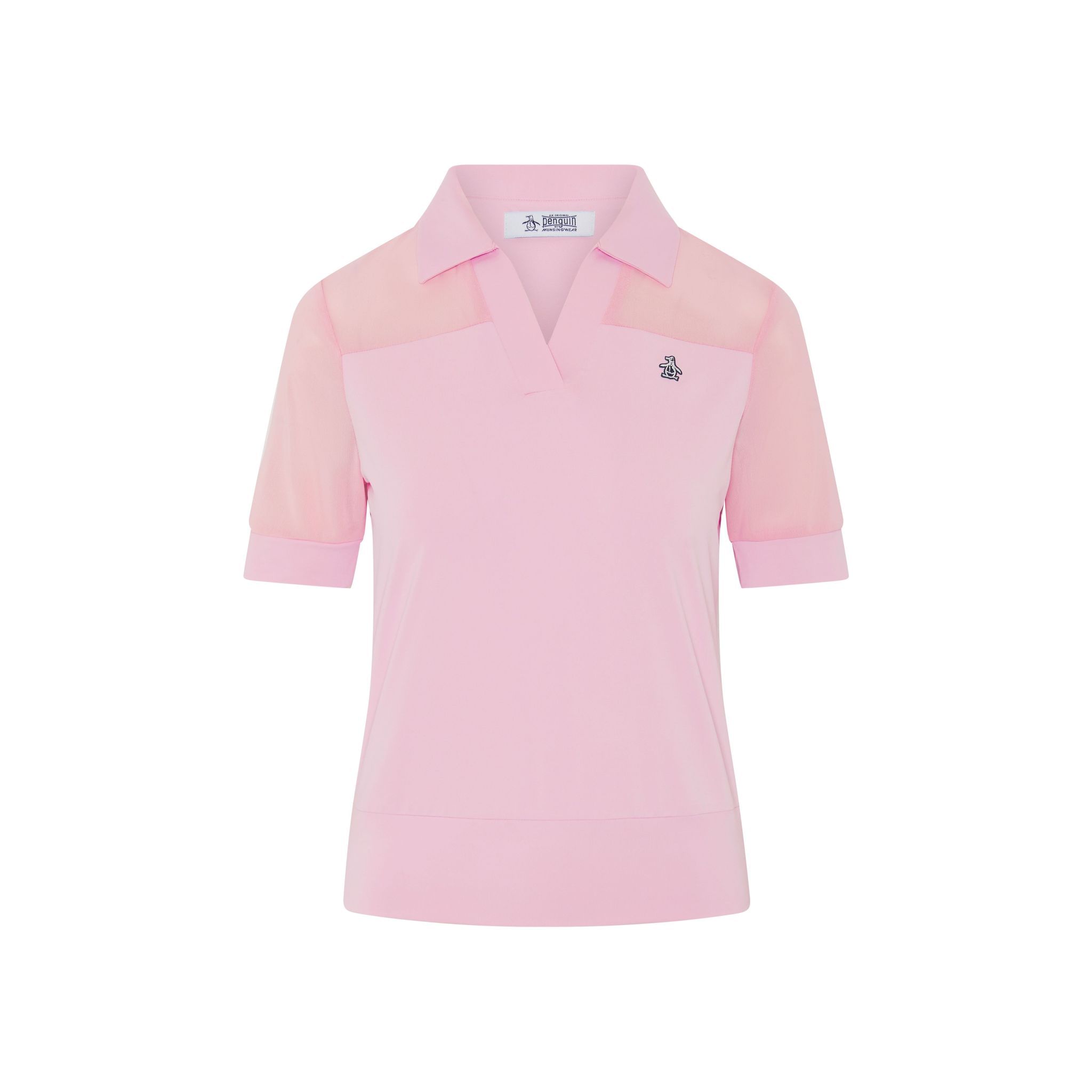 Original Penguin 1/2-Sleeve Mesh Blocked Polo pro dámy