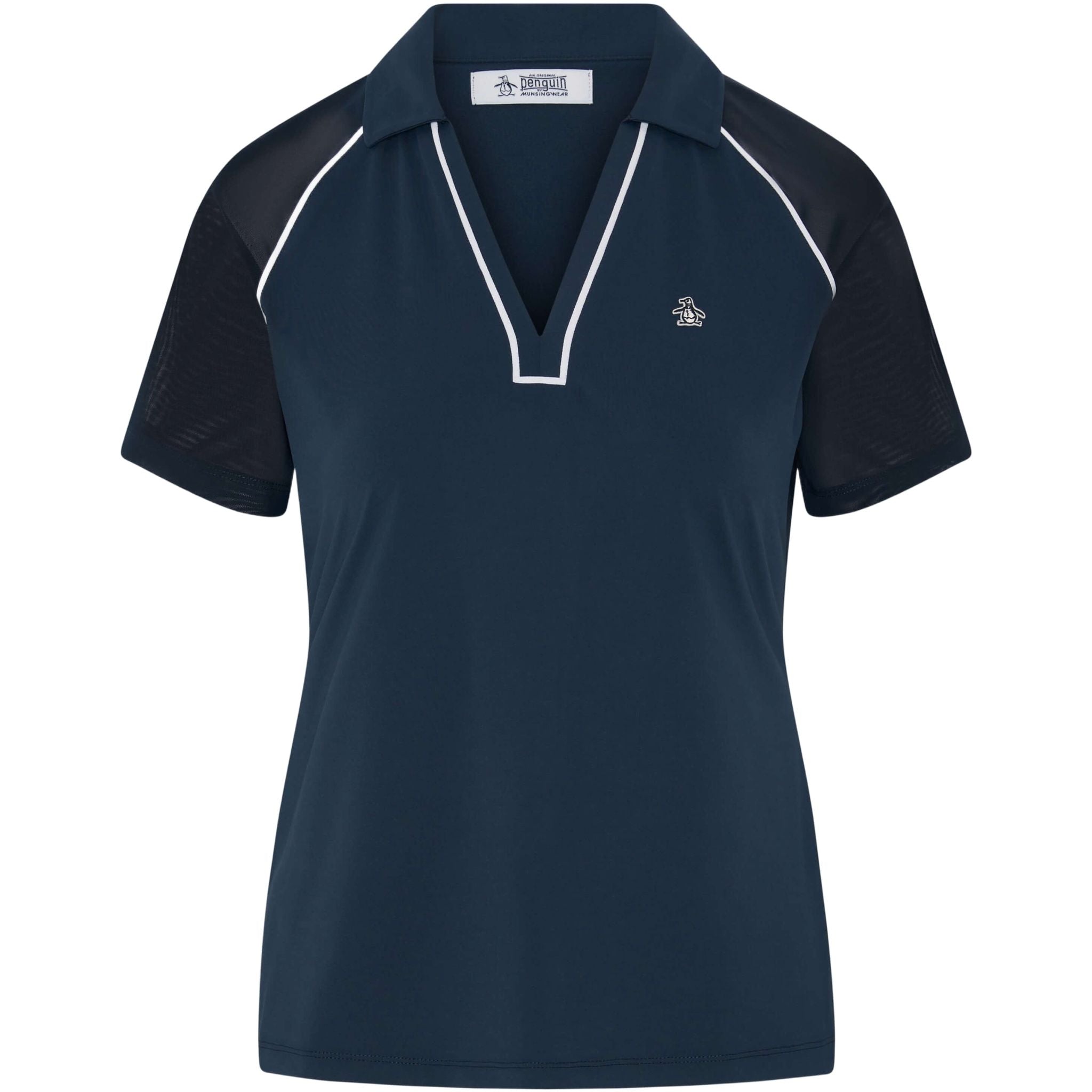 Original Penguin V-Neck Colour Polo Damen