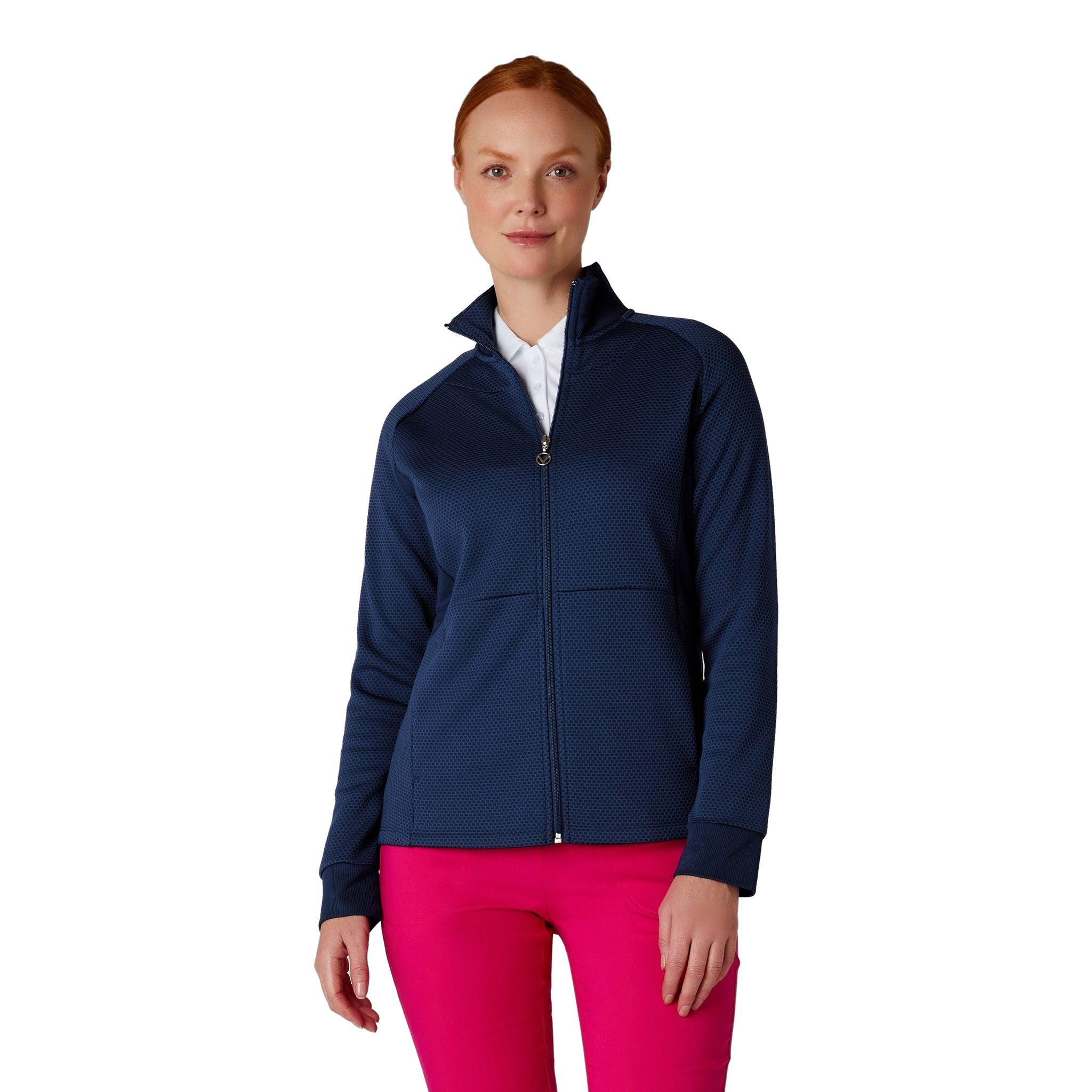Callaway Long Sleeve Fullzip Hexagon H Jacke Damen