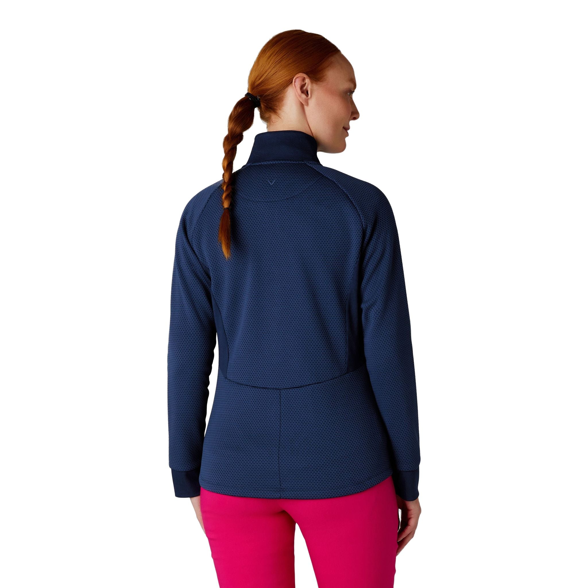 Callaway Long Sleeve Fullzip Hexagon H Jacke Damen