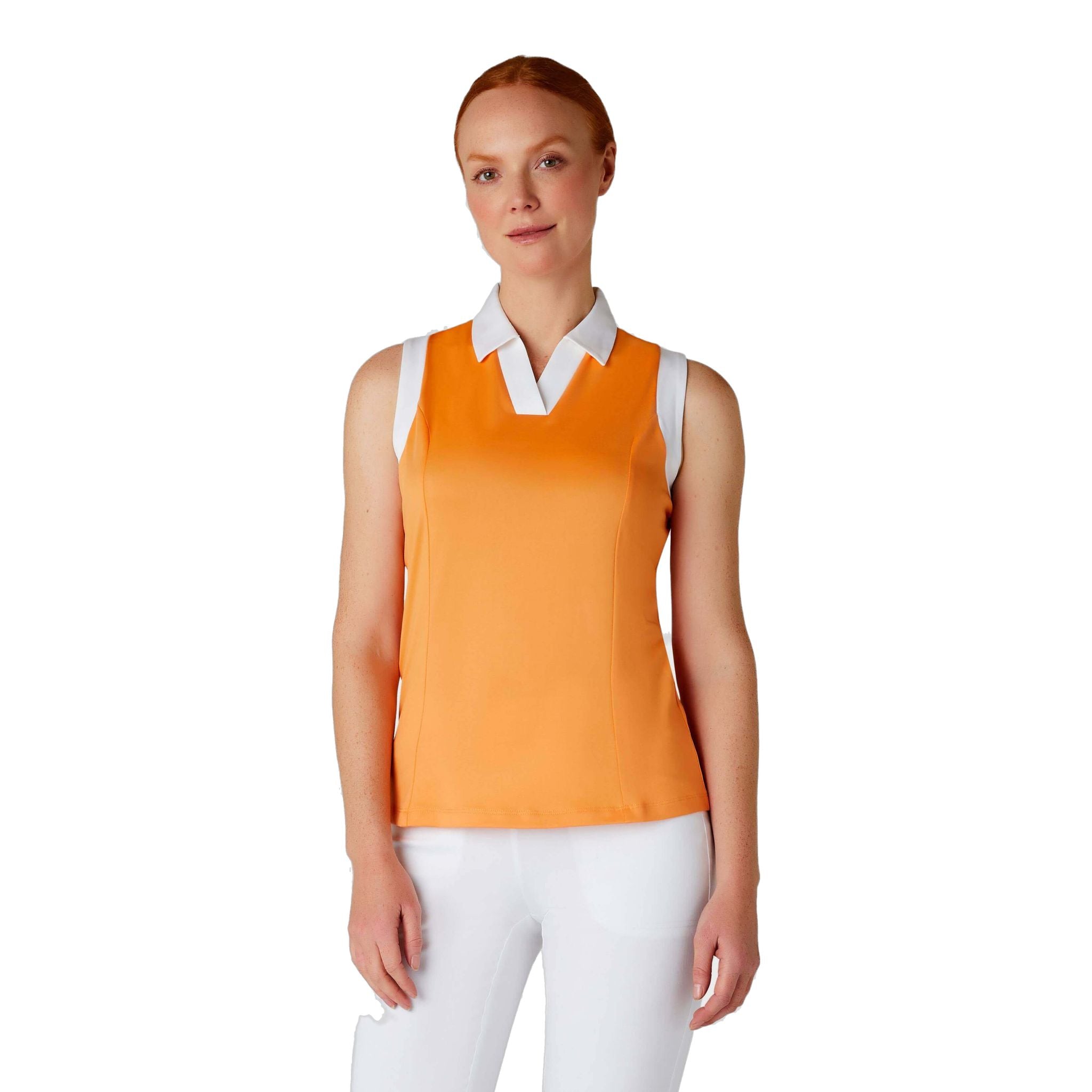 Callaway Sleeveless Colorblock Polo Damen