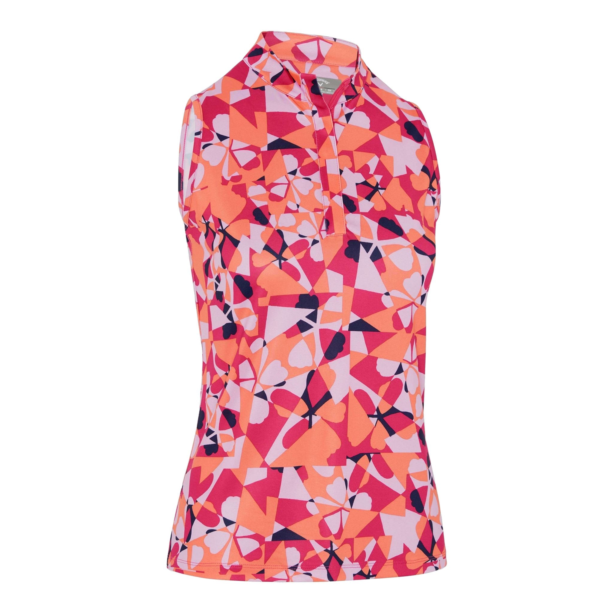 Callaway Geometric Floral Sleeveless Shirt Damen