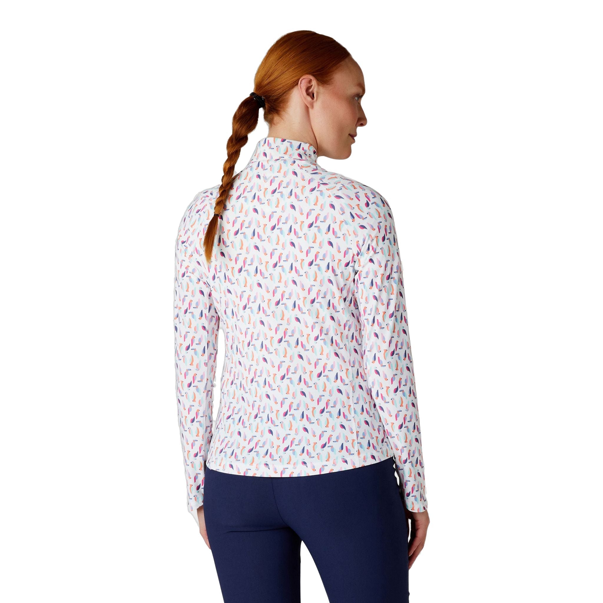 Callaway Birdie/Eagle Print Shirt Damen