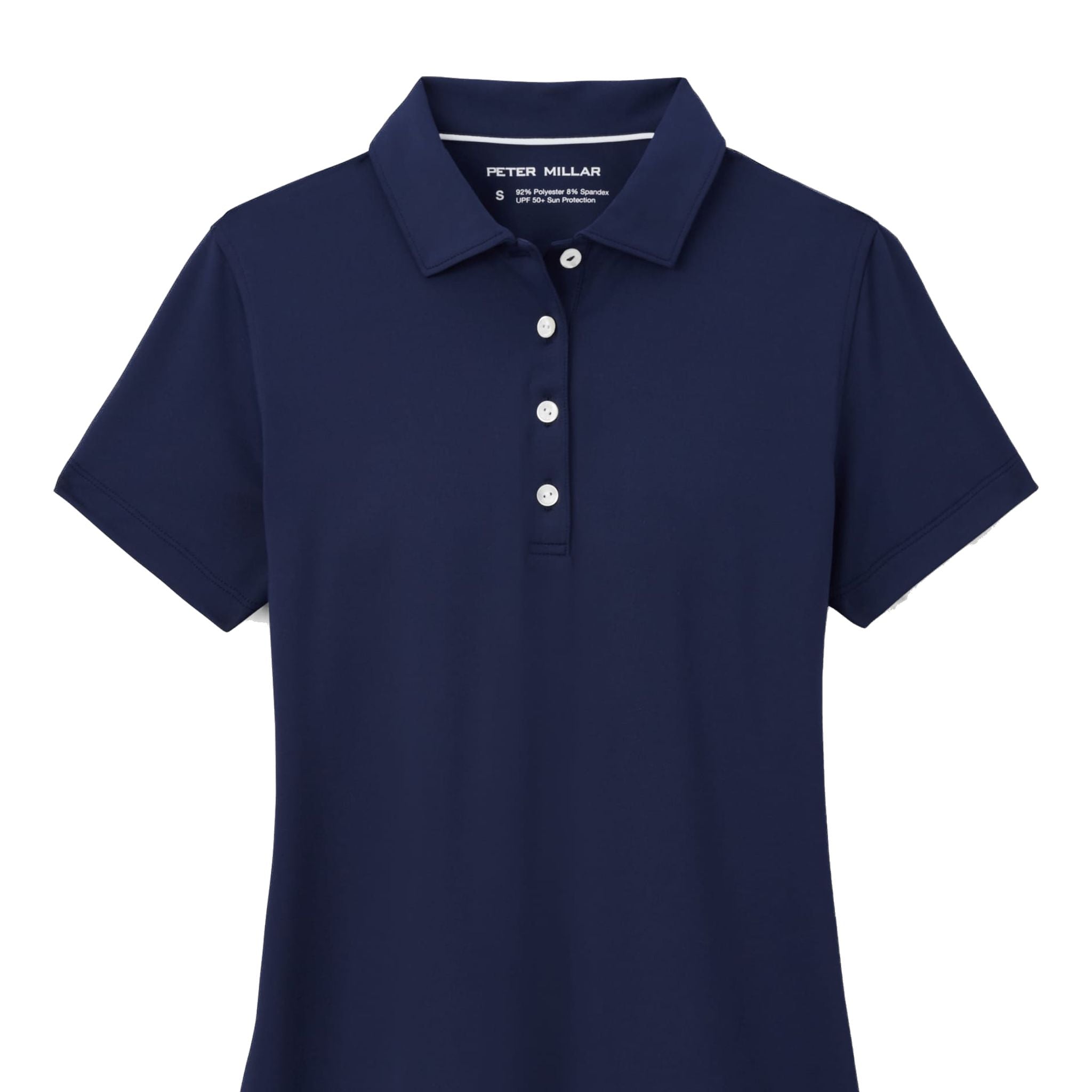 Peter Millar Button Kurzarm Polo Damen