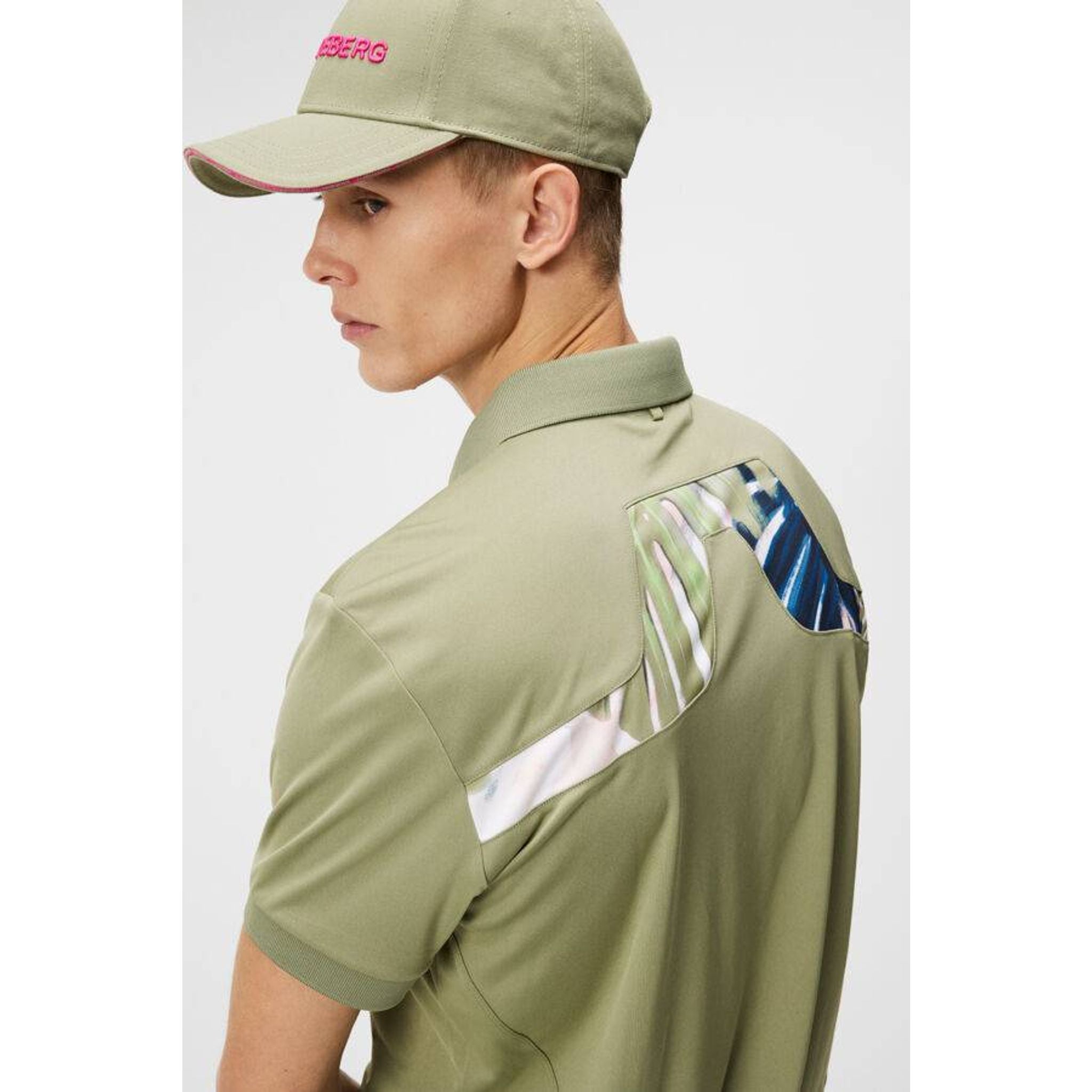 J. Lindeberg KV Regular Fit Print Polo Herren