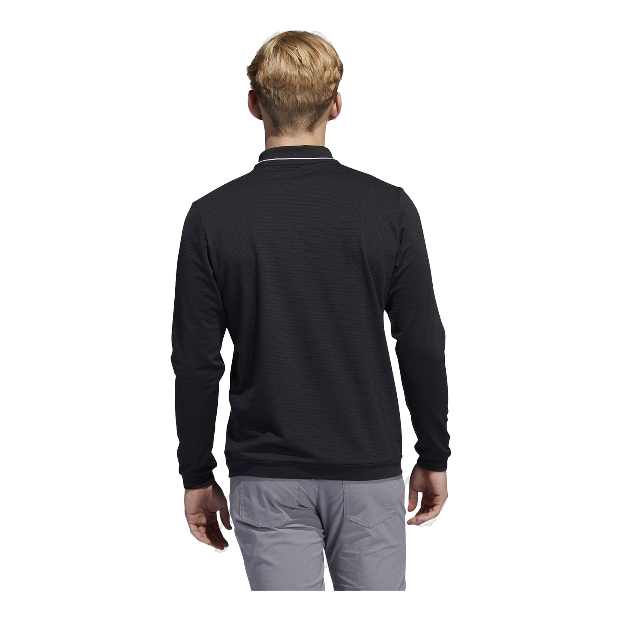 Adidas Polo Thermo Langarm Schwarz Herren