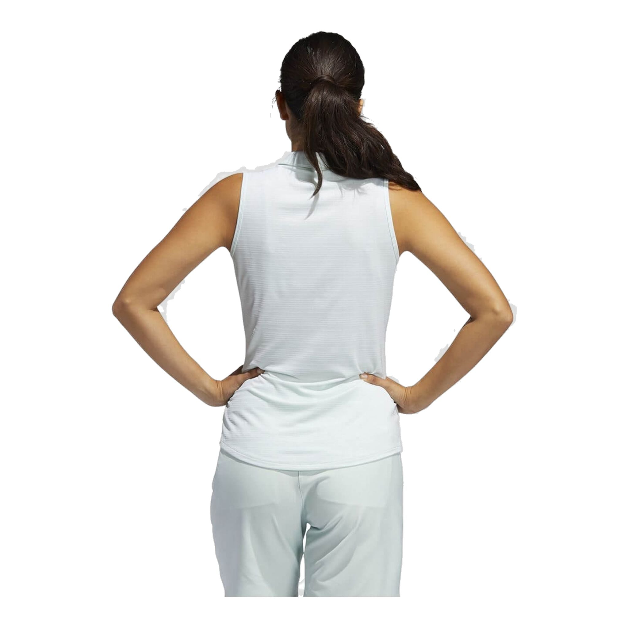 Adidas W Microdot SL Polo Dash Green Damen