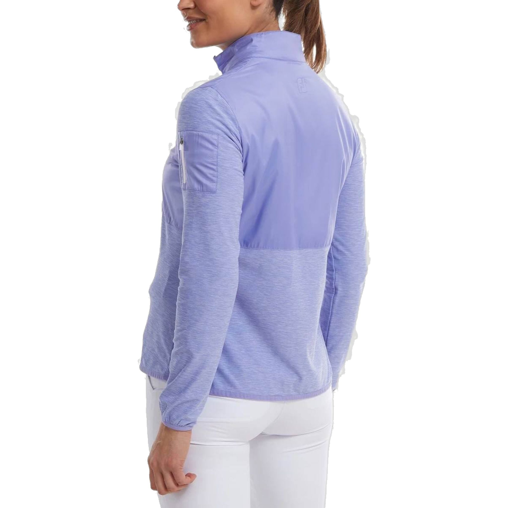 Footjoy Full-Zip Space Dye Midlayer Damen