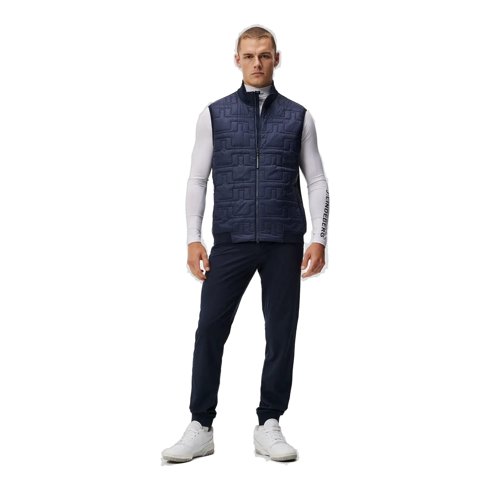 J. Lindeberg Quilt Hybrid Weste Herren