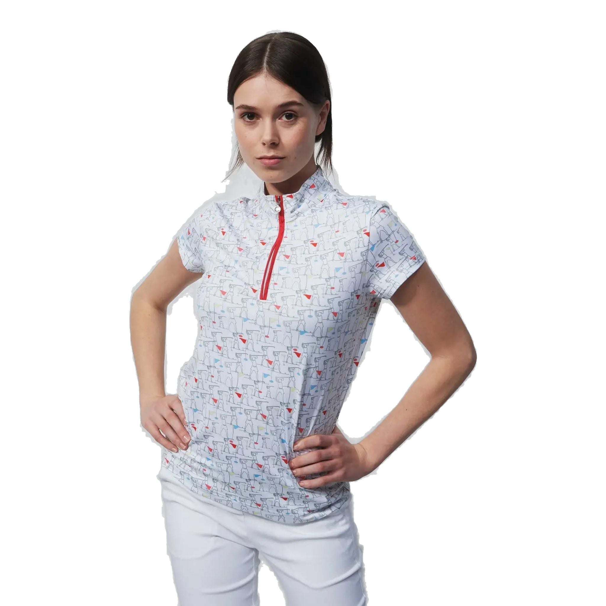 Daily Sports Marseille Cap Sleeve Golfpolo Damen