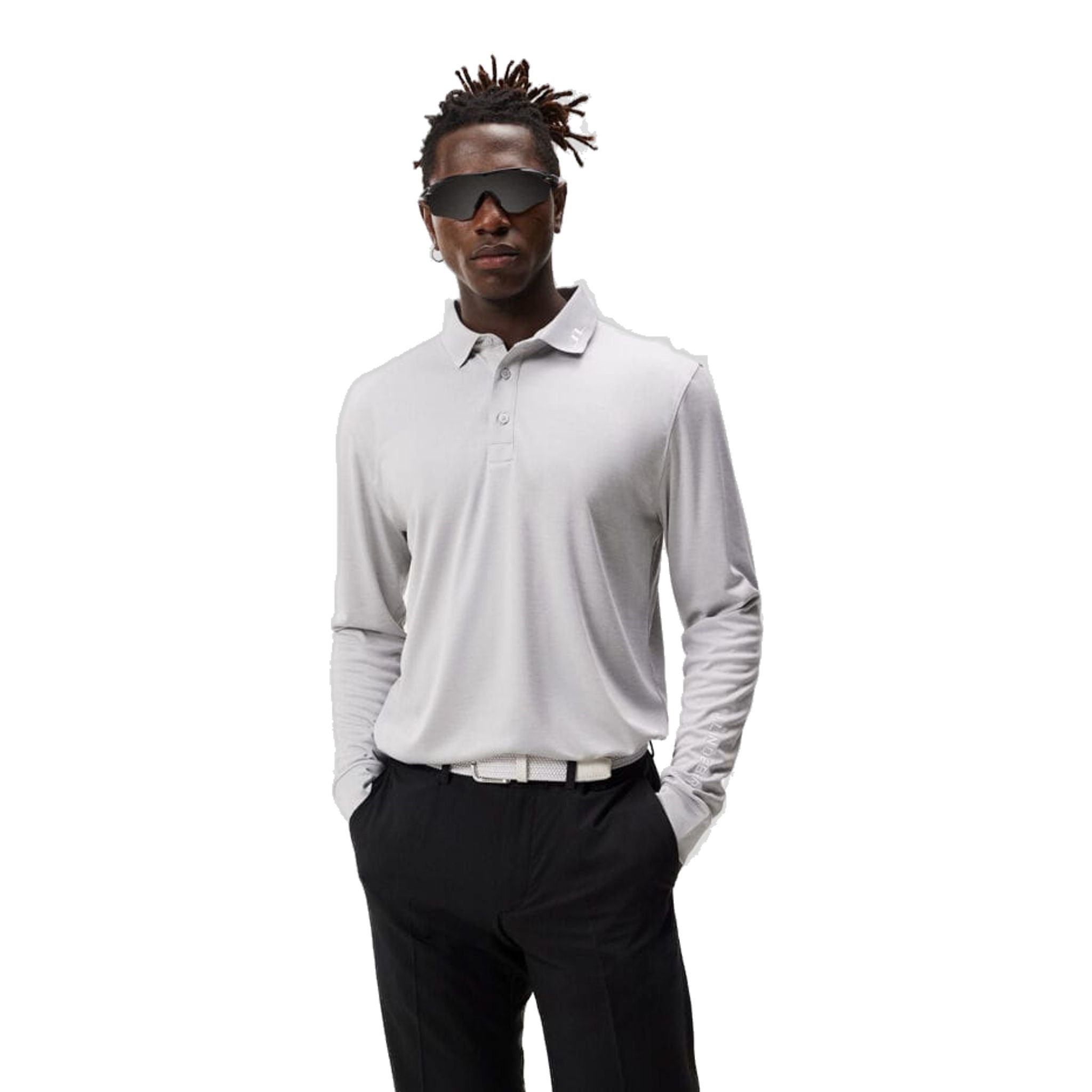 J. Lindeberg Tour Tech Langarm-Shirt Herren