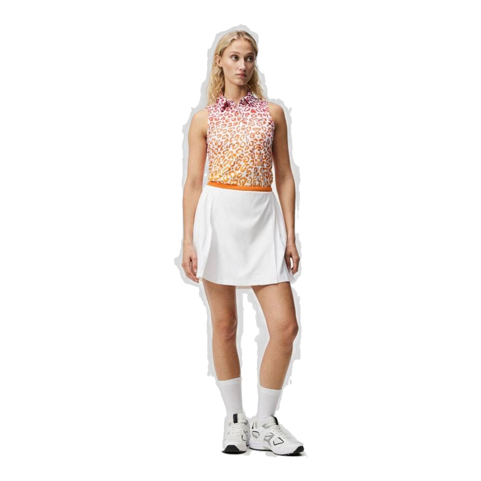 J. Lindeberg Dena Print Sleeveless Top Damen