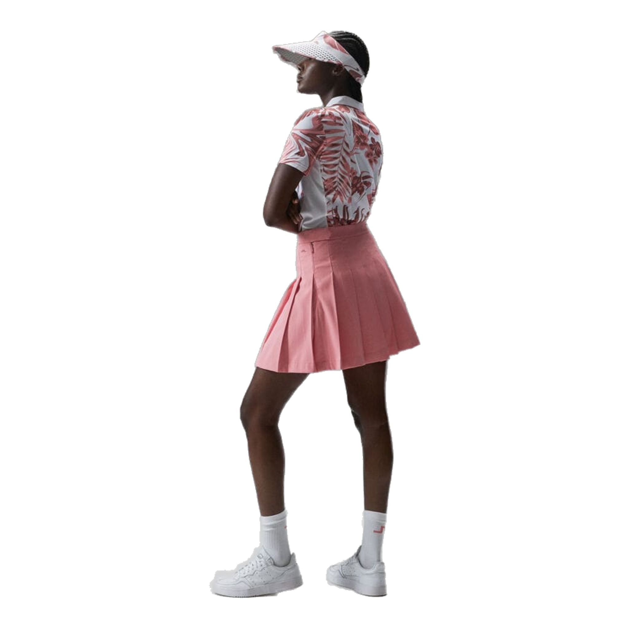 J. Lindeberg Evelina Print Poloshirt Damen