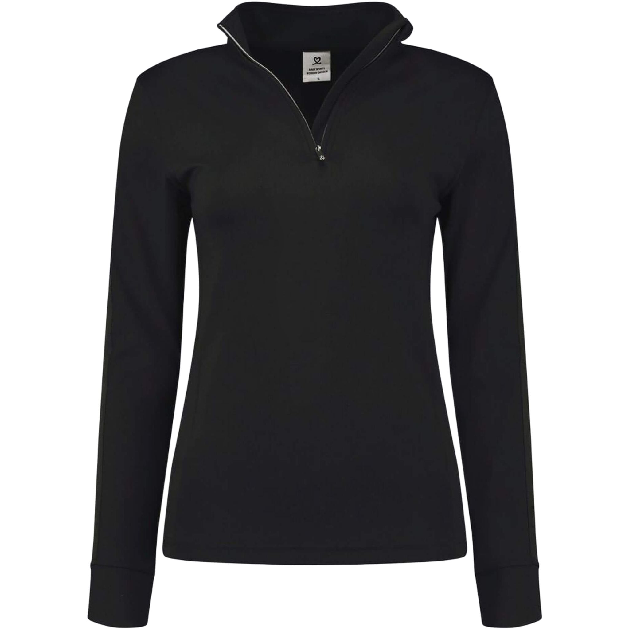 Daily Sports Half Neck Langarm-Poloshirt Damen