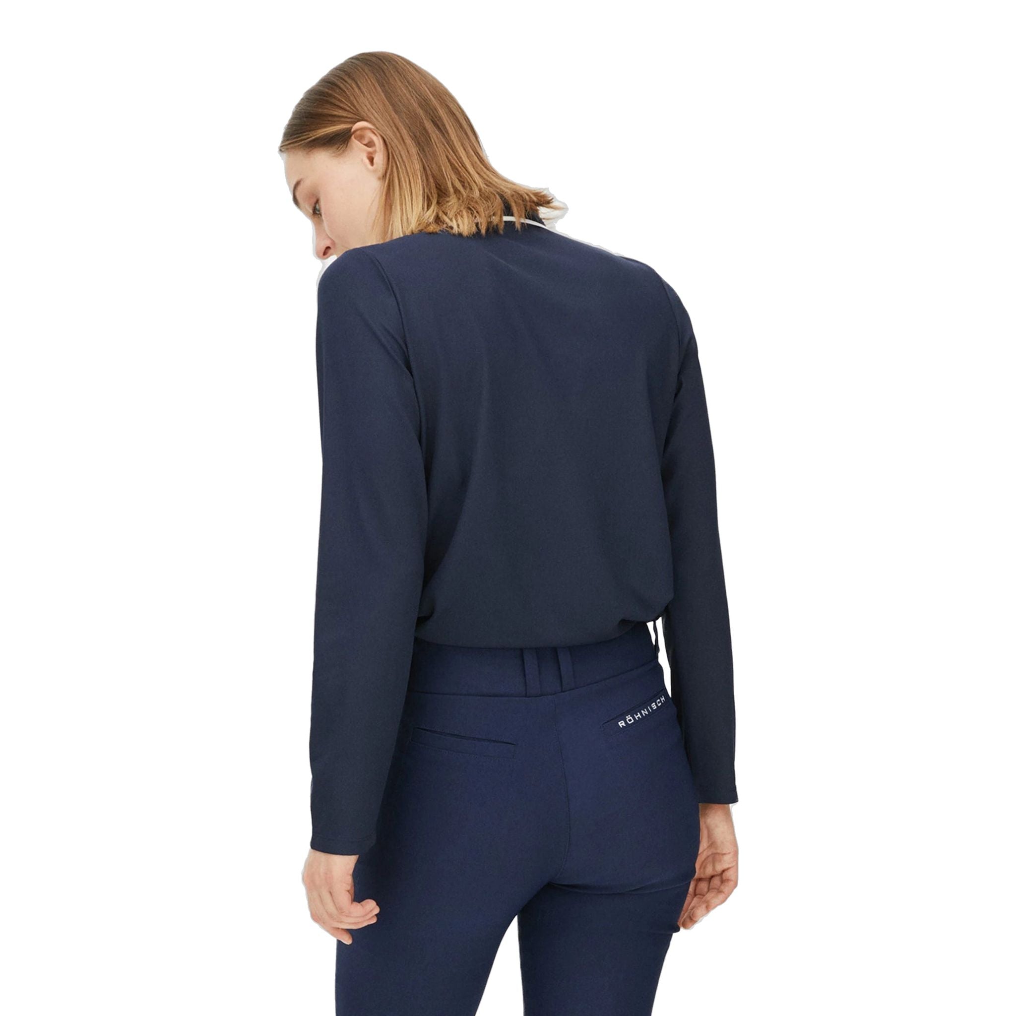 Röhnisch Miriam Langarm-Poloshirt Damen