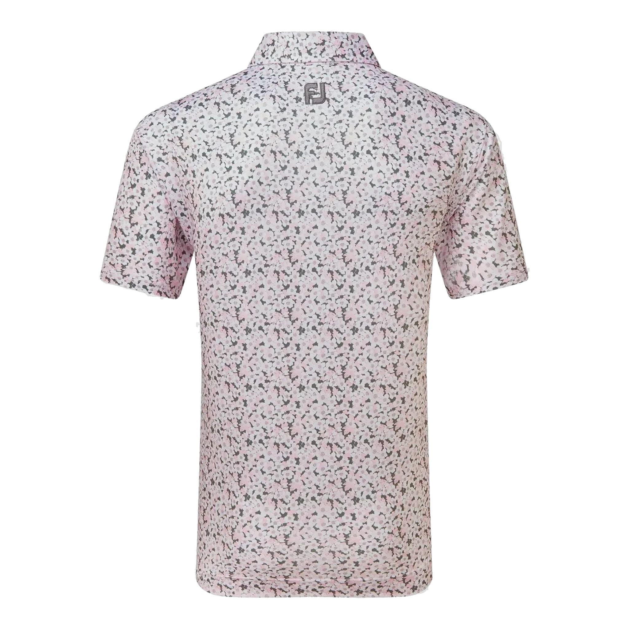 Footjoy Primrose Print Lisle Poloshirt Herren
