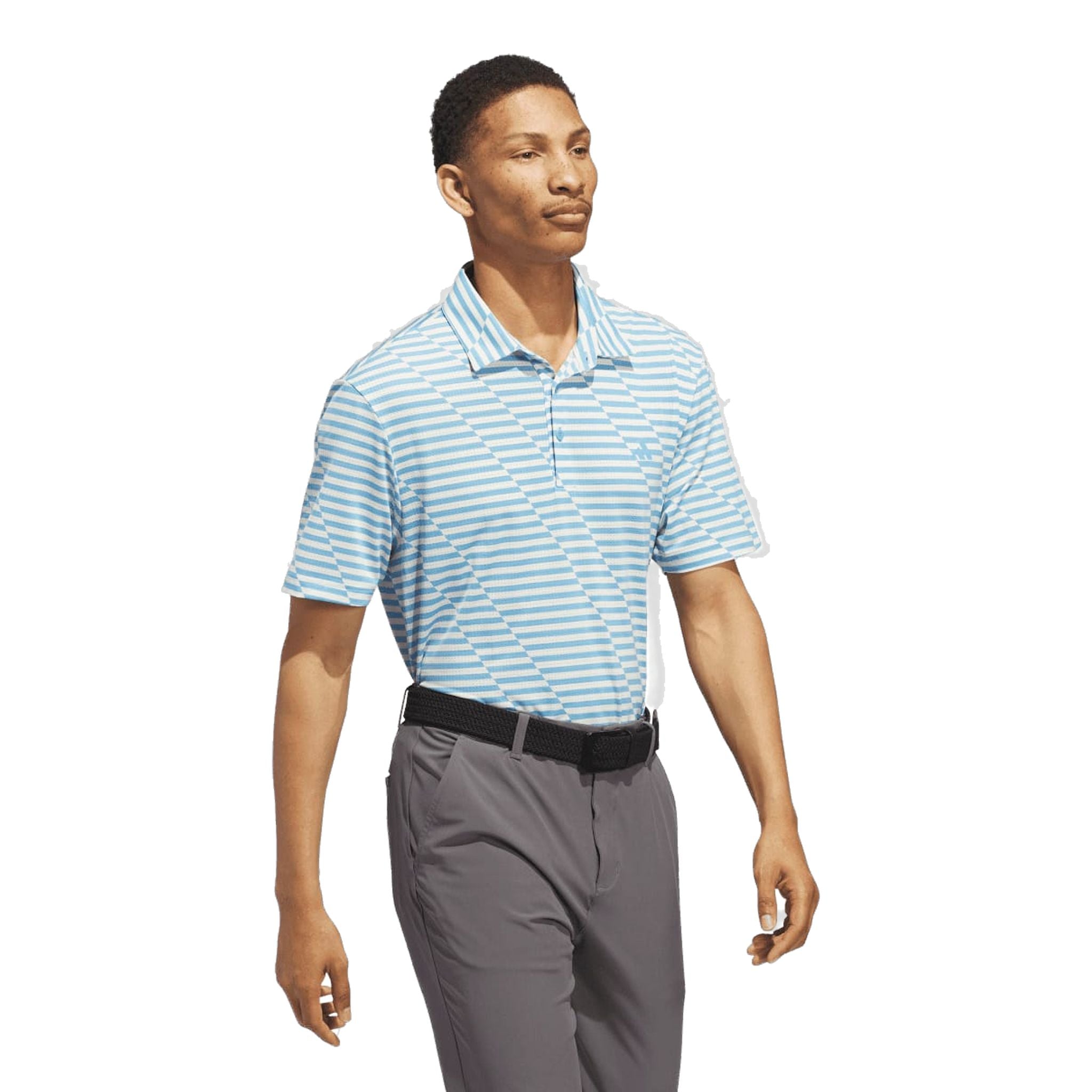 Adidas Ultimate365 Mesh Print Poloshirt Herren