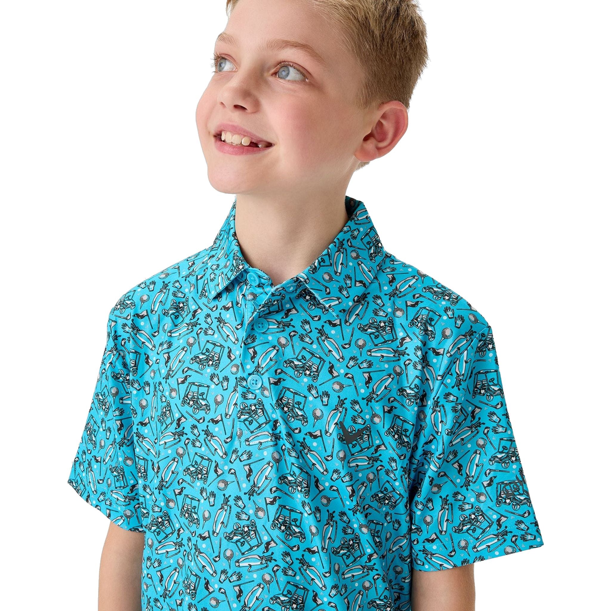 Callaway All Over Golf Printed Poloshirt