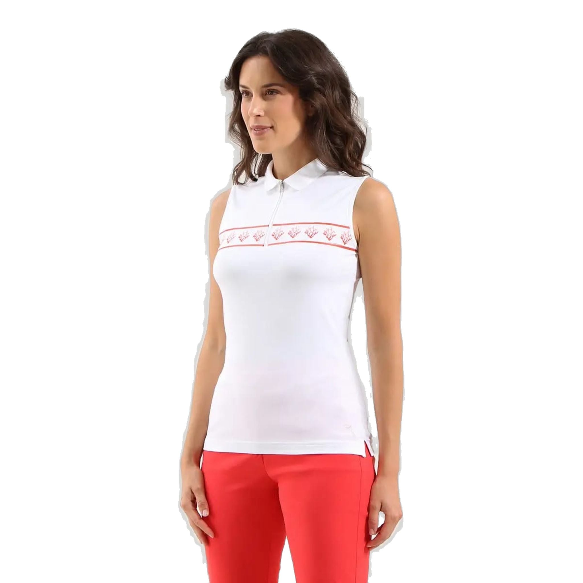 Chervo And Sleveless Polo Damen