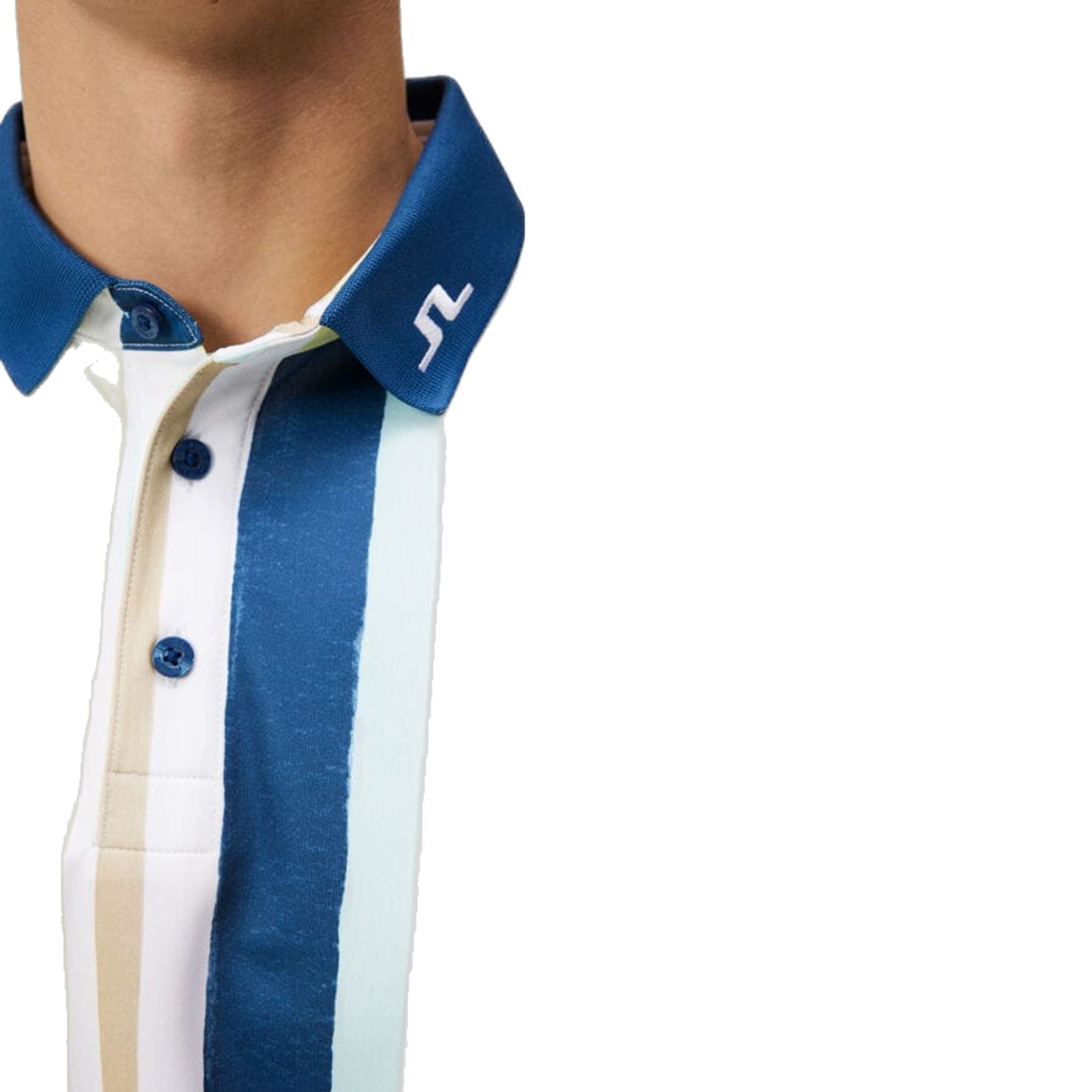 J. Lindeberg Tour Tech Reg Fit Print Polo Herren