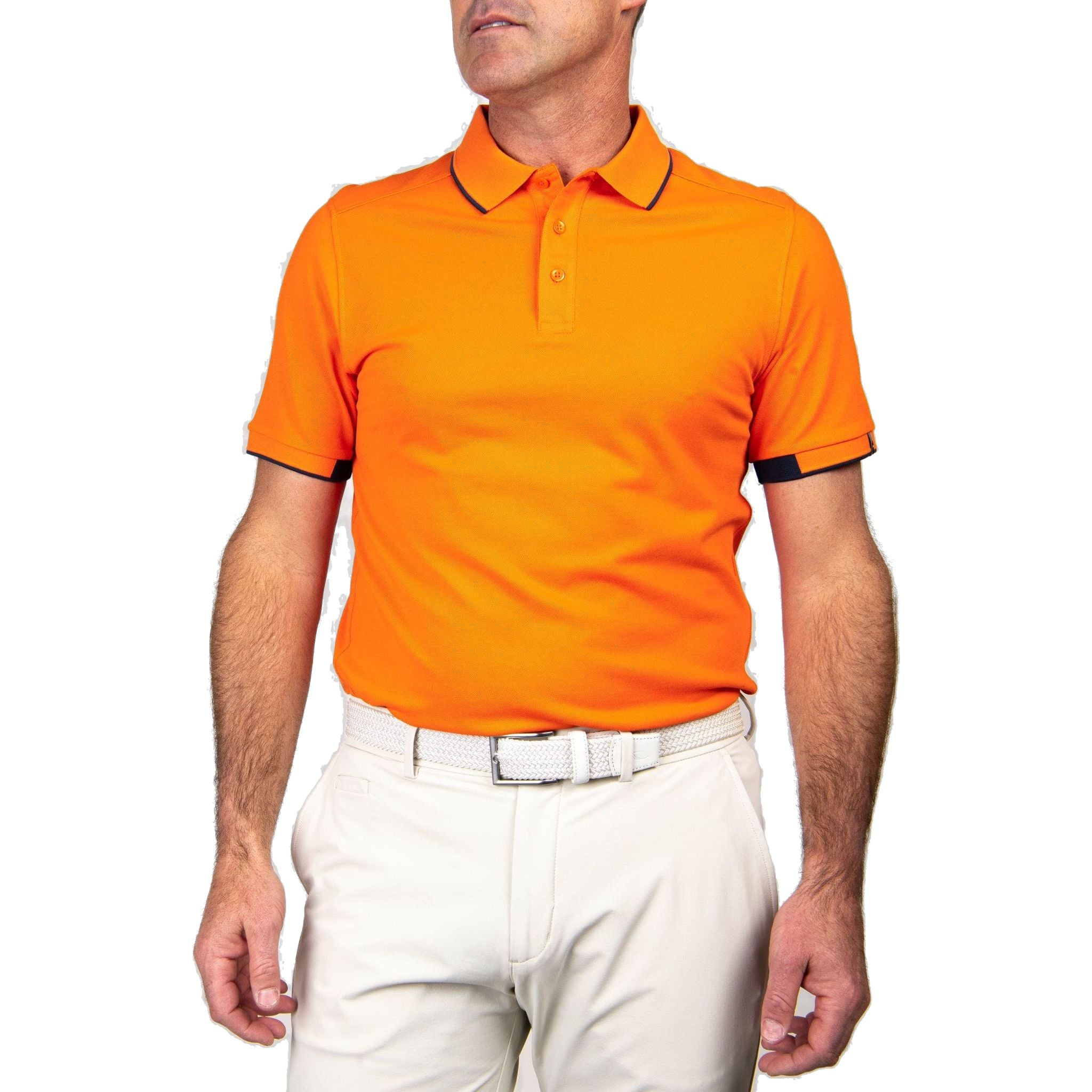 Kjus Stan S/S (Front Logo) Golfpolo Herren