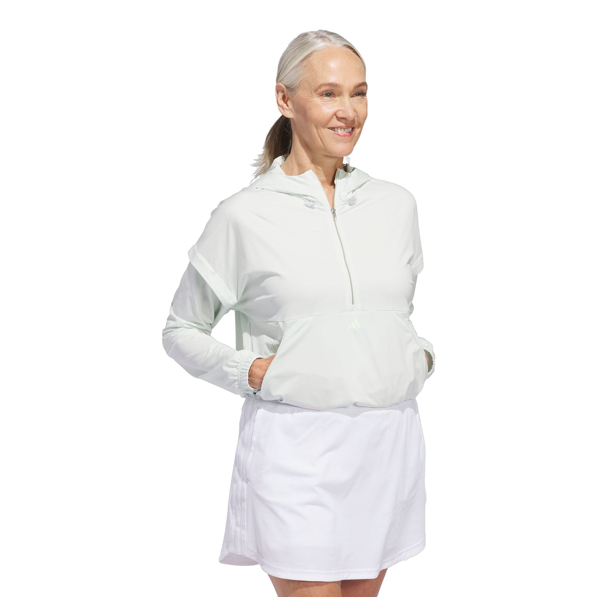 Dámská mikina s kapucí Adidas Ultimate365 Twistknit