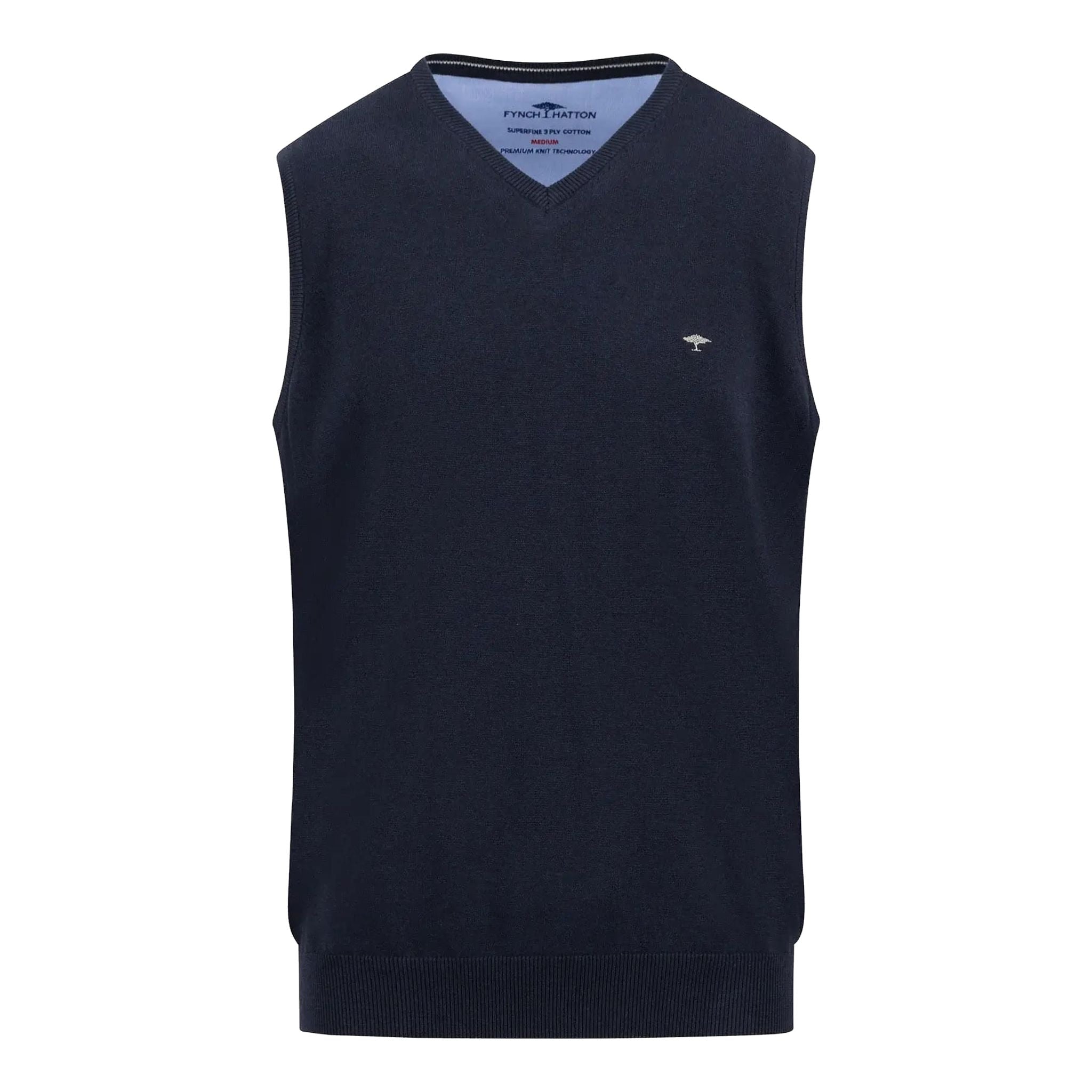 Fynch Hatton V-Neck Pullunder Herren
