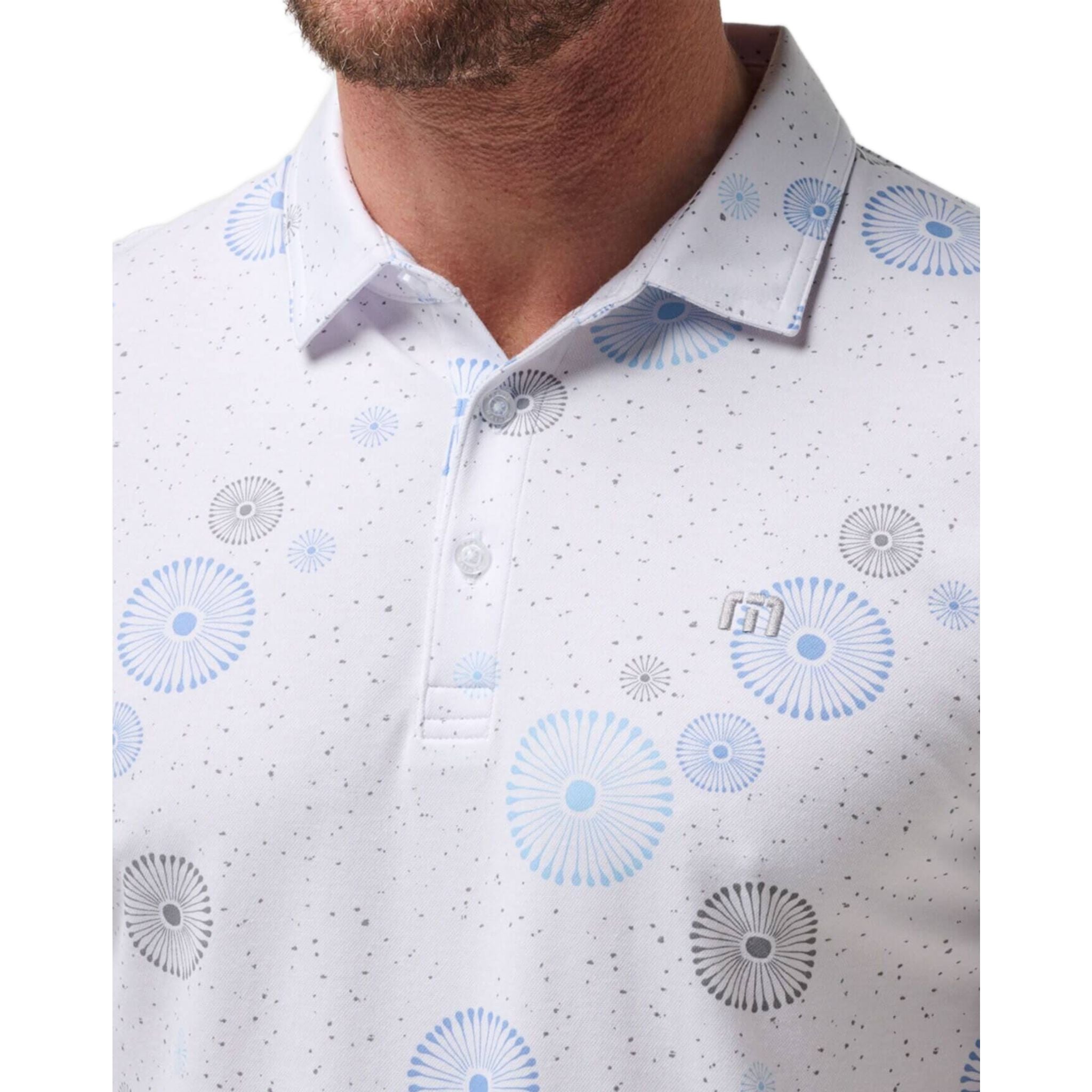 Travis Mathew chycen uvnitř mužů polokošile