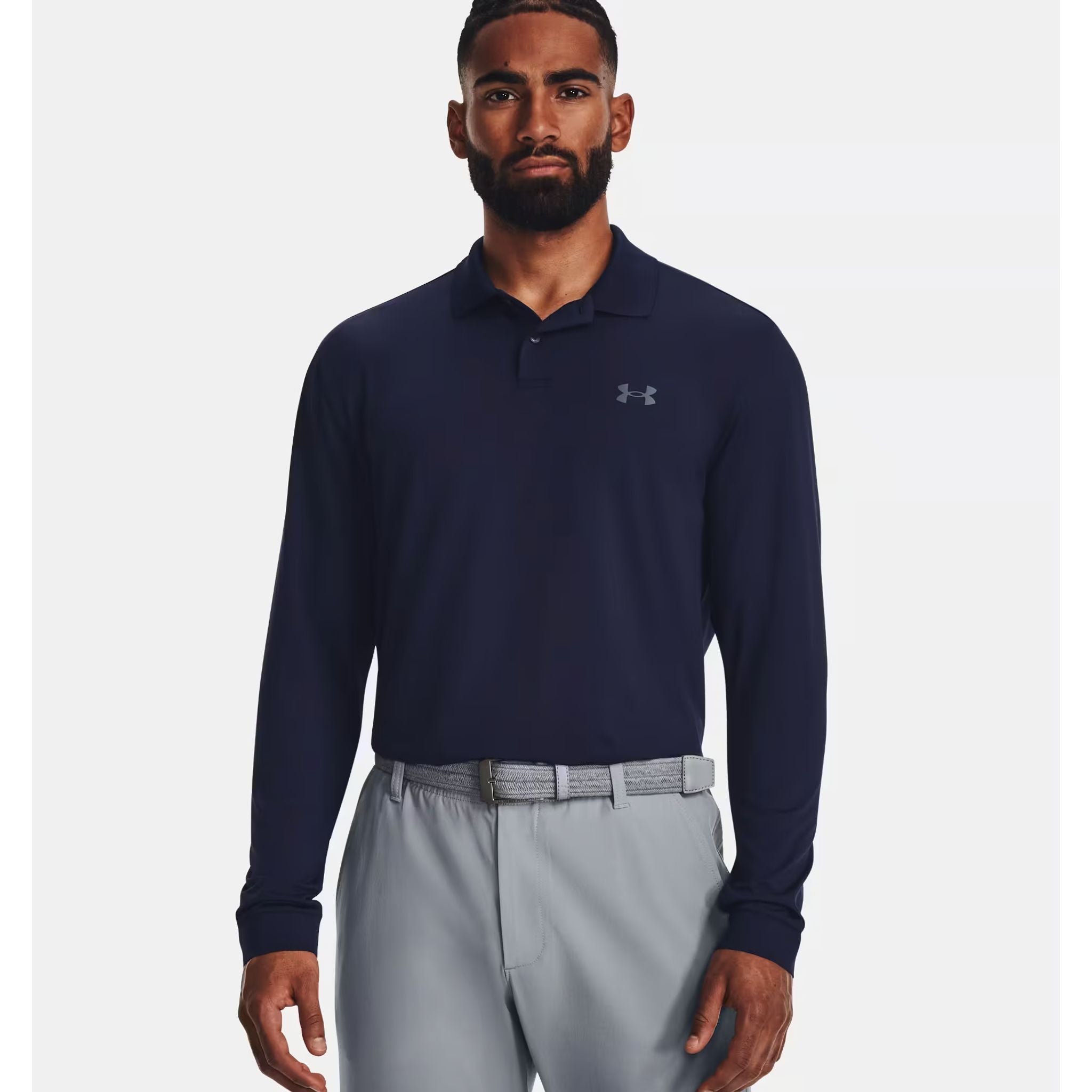 Under Armour Performance 3,0 Langarm-Polo Herren