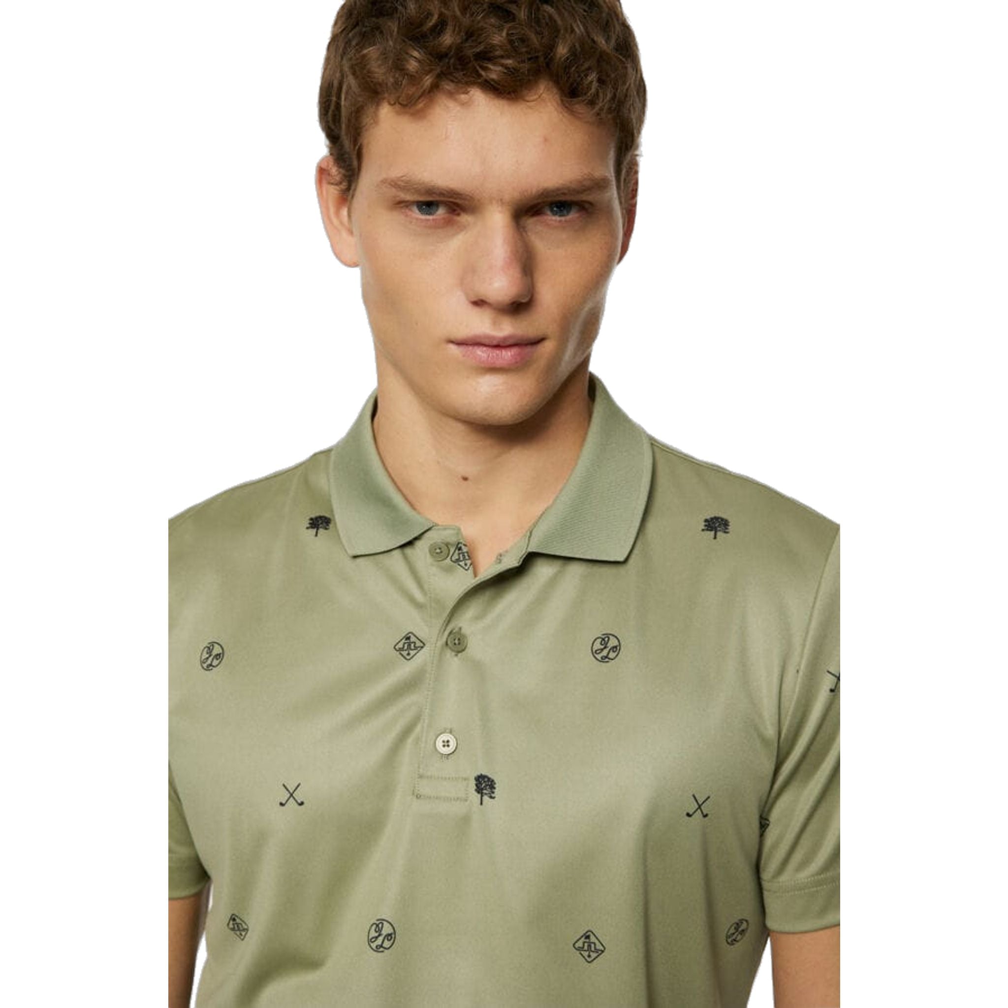 J. Lindeberg Club House Motiv Polo Men