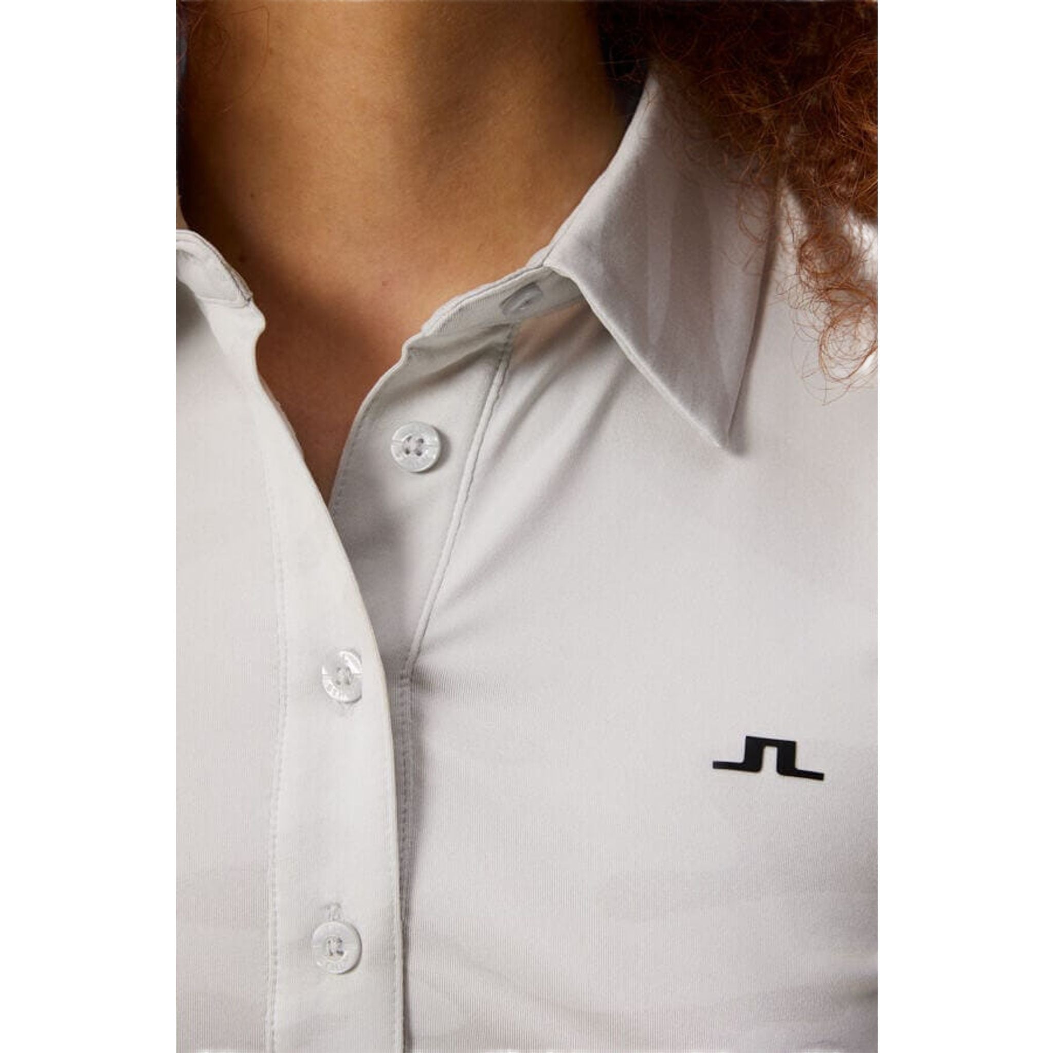 J. Lindeberg Alaya Jacquard Polo Damen