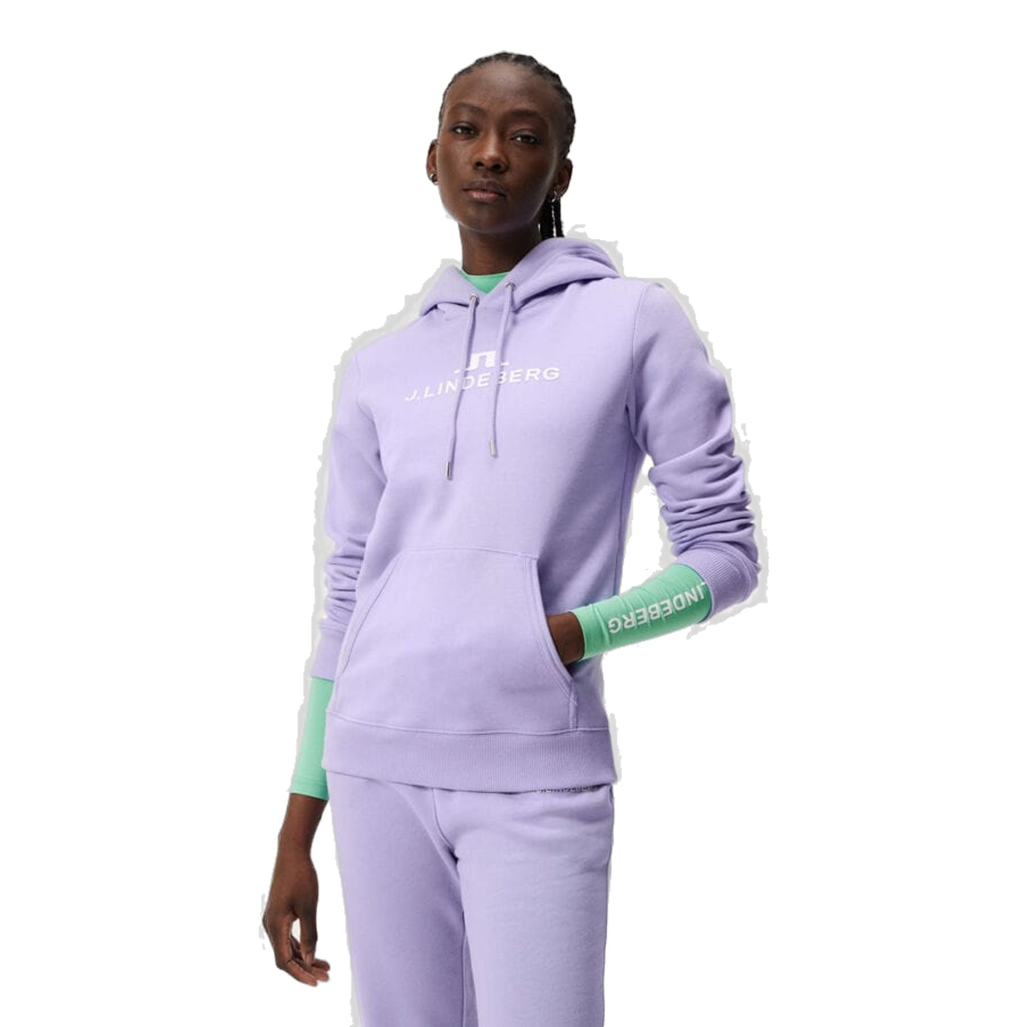 J. Lindeberg Alpha Hood Damen Sweet Lavender Damen