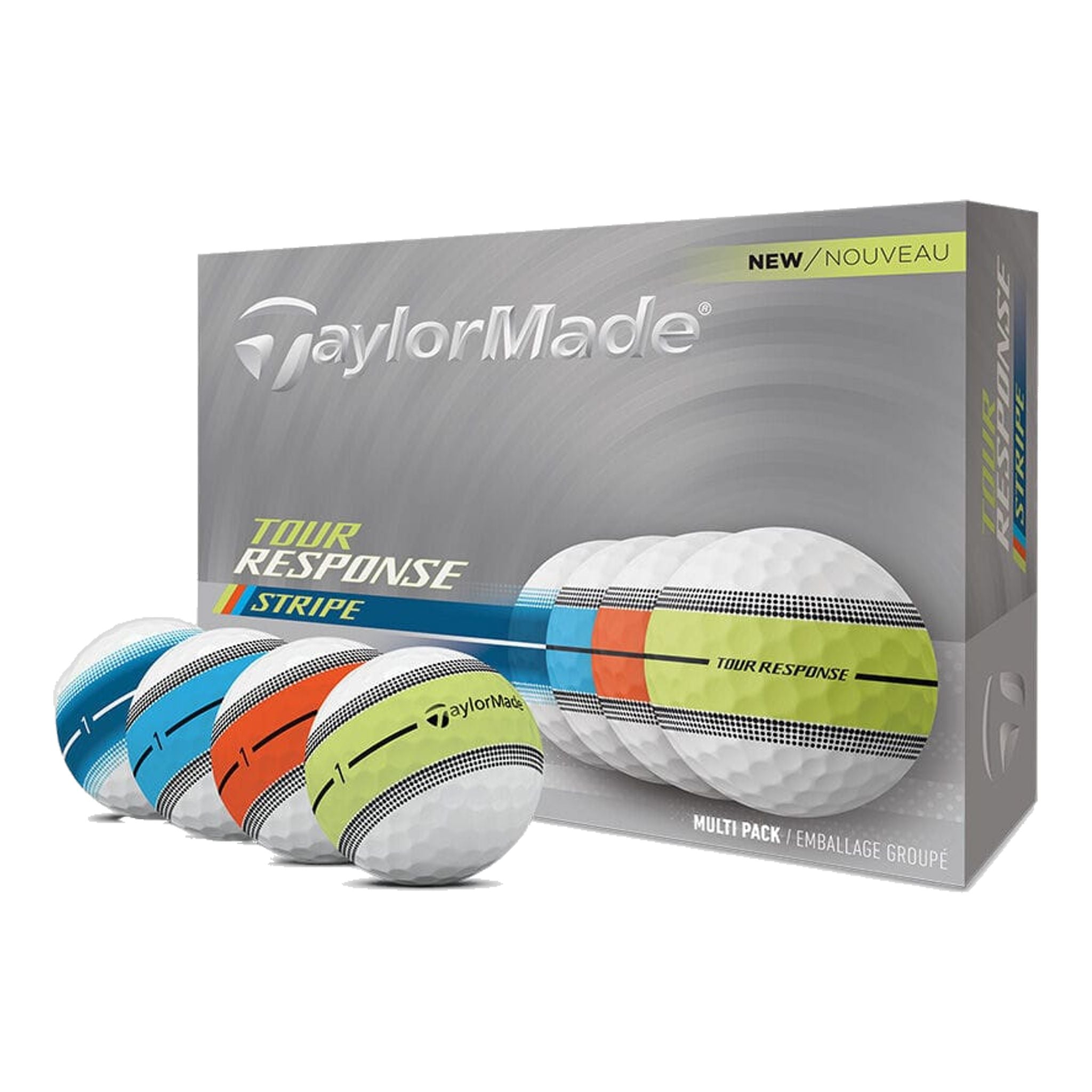 TaylorMade Tour Response Stripe Golfbälle Herren