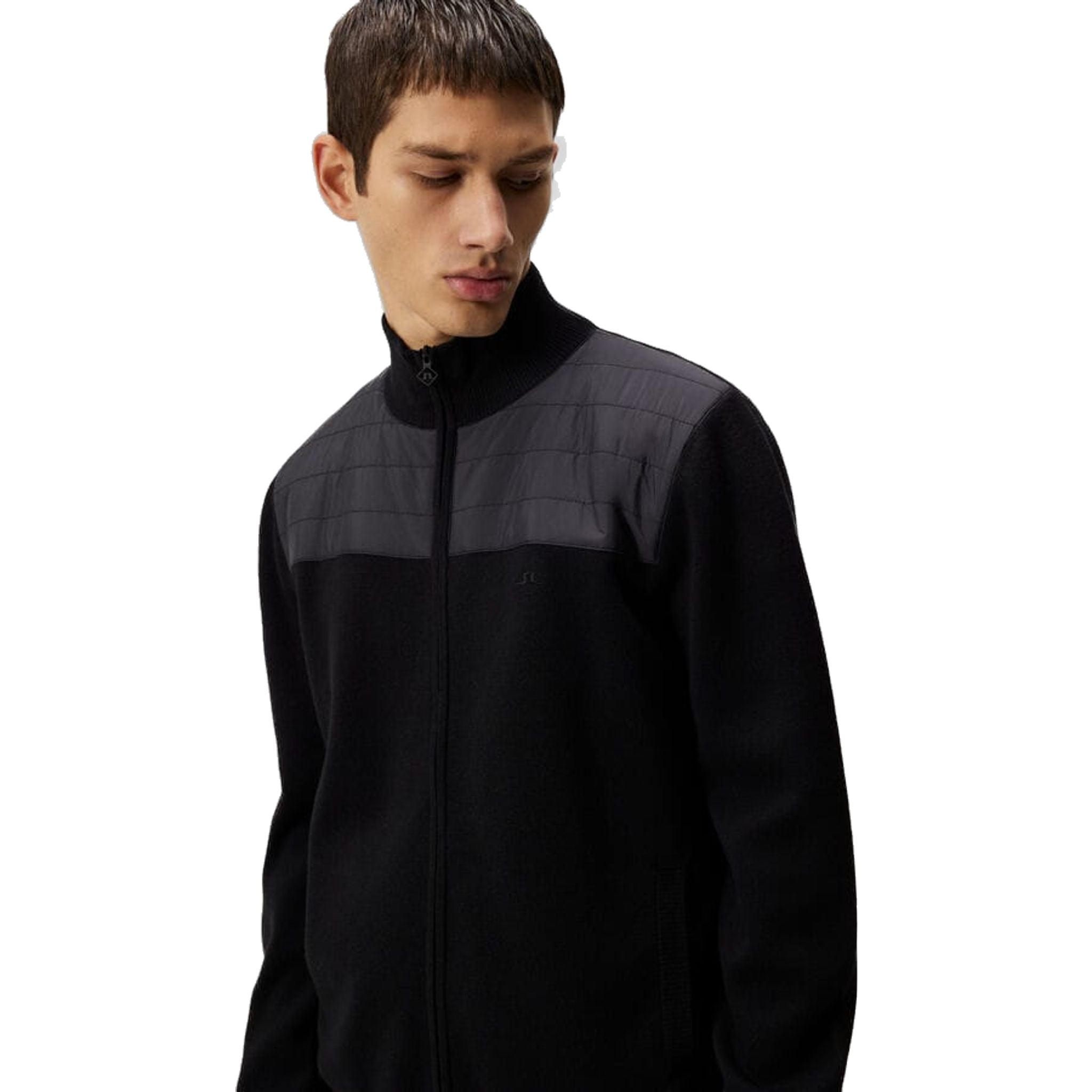 J. Lindeberg Bridge Knitted Hybrid Sweater Herren