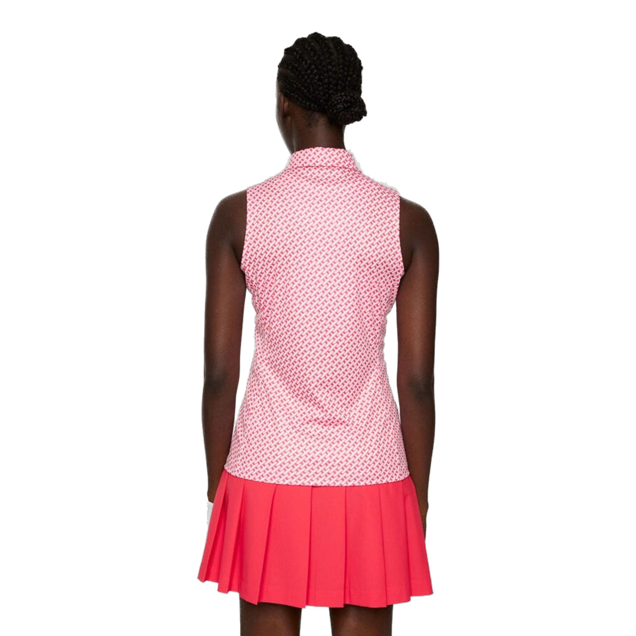 J. Lindeberg Dena Print Sleeveless Top Damen