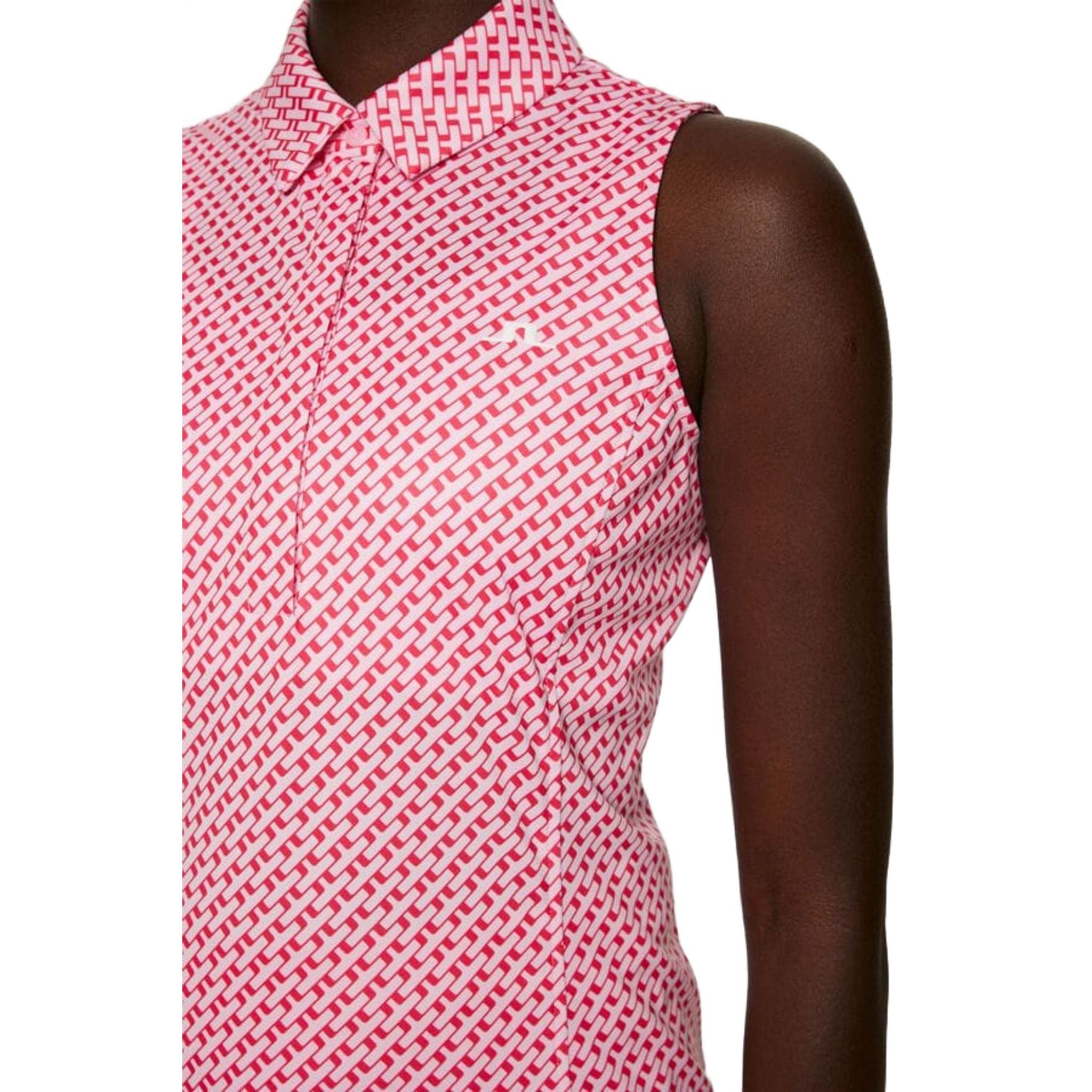 J. Lindeberg Dena Print Sleeveless Top Damen