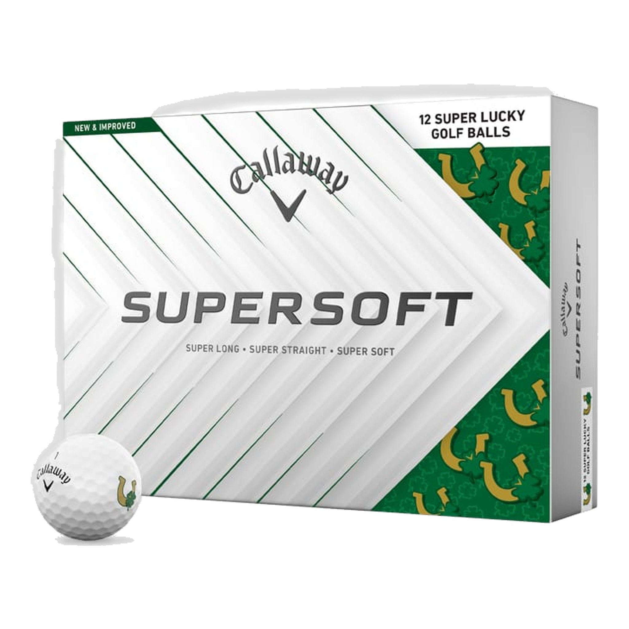 Callaway Supersoft 25 Lucky Golfbälle
