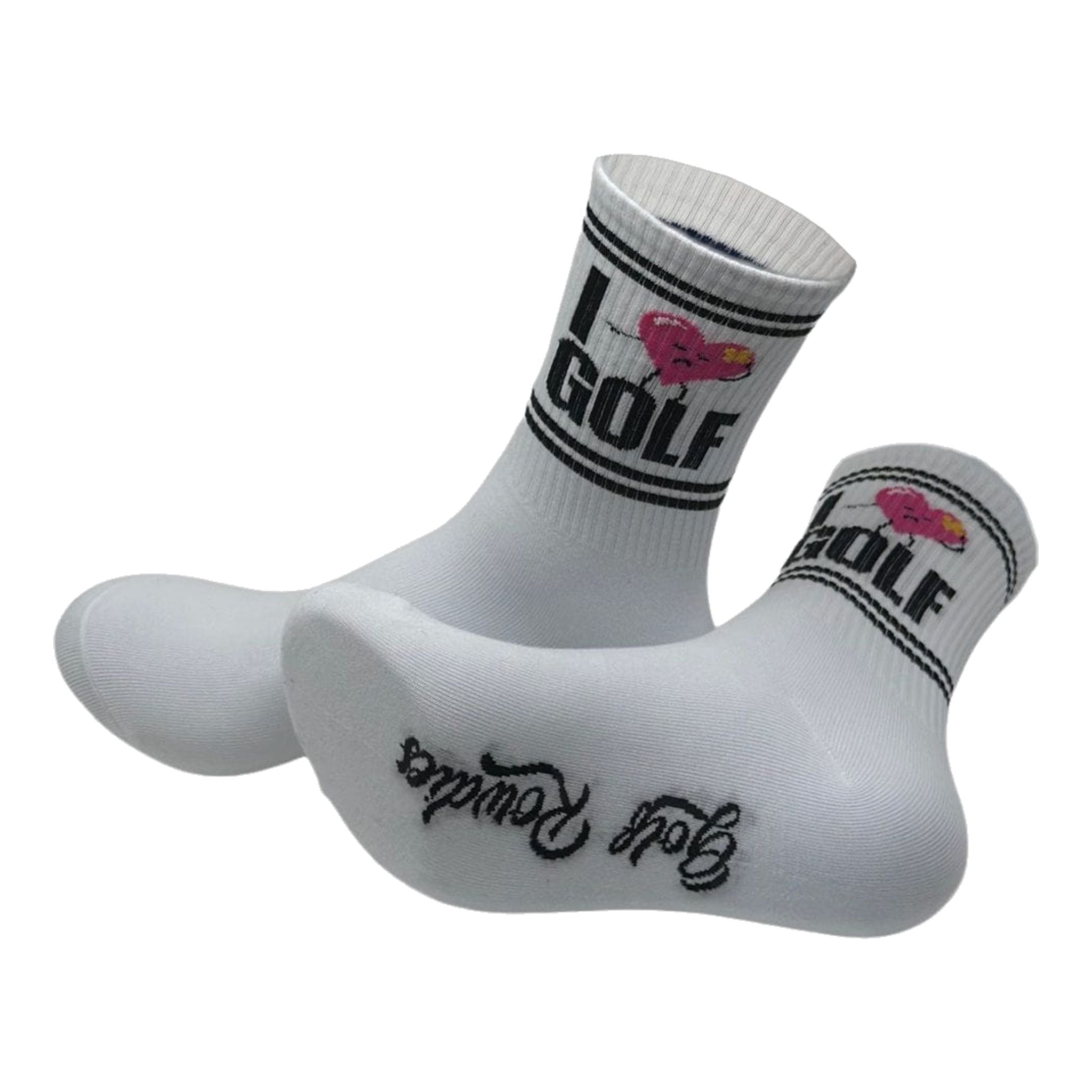 Golf Rowdies I Love Golf Socken