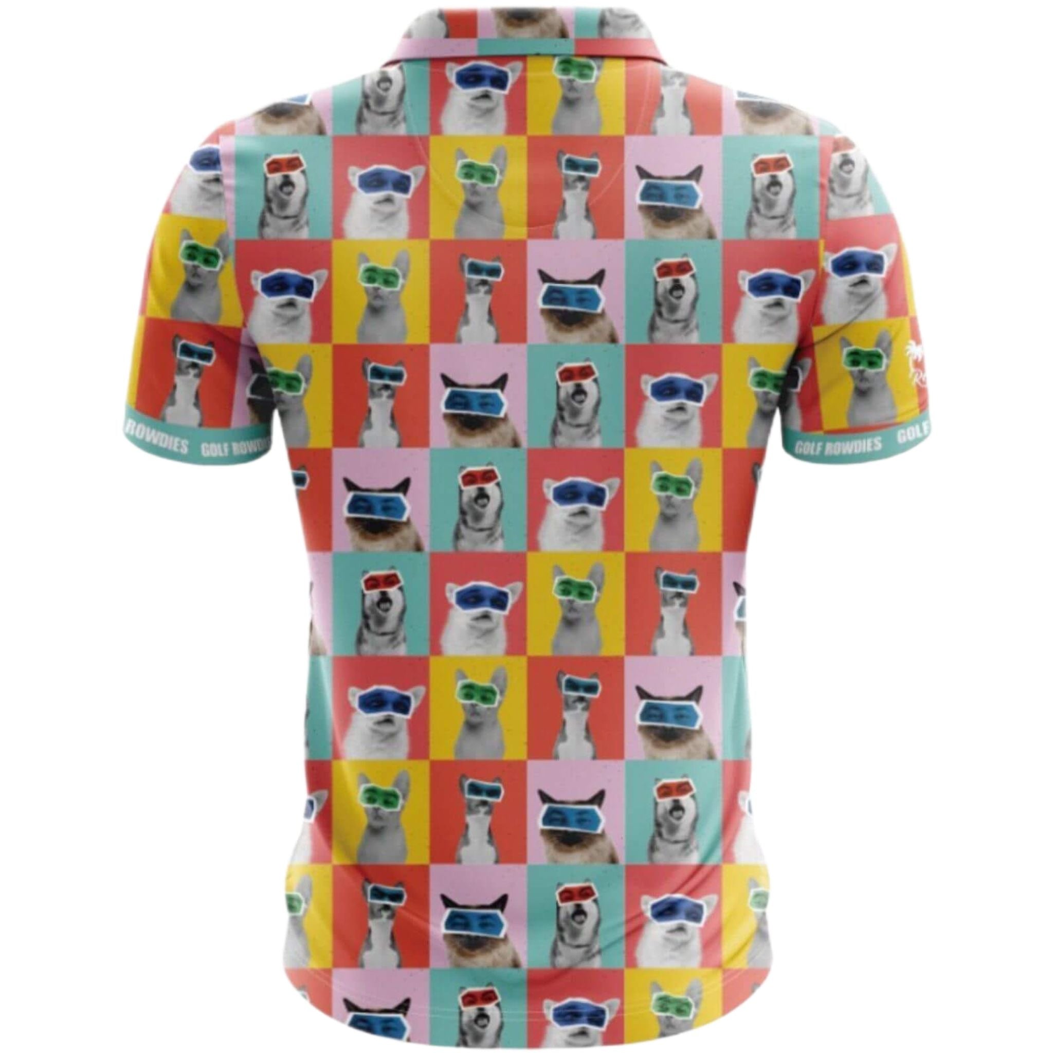 Golf Rowdies Cats & Dogs Polo Herren