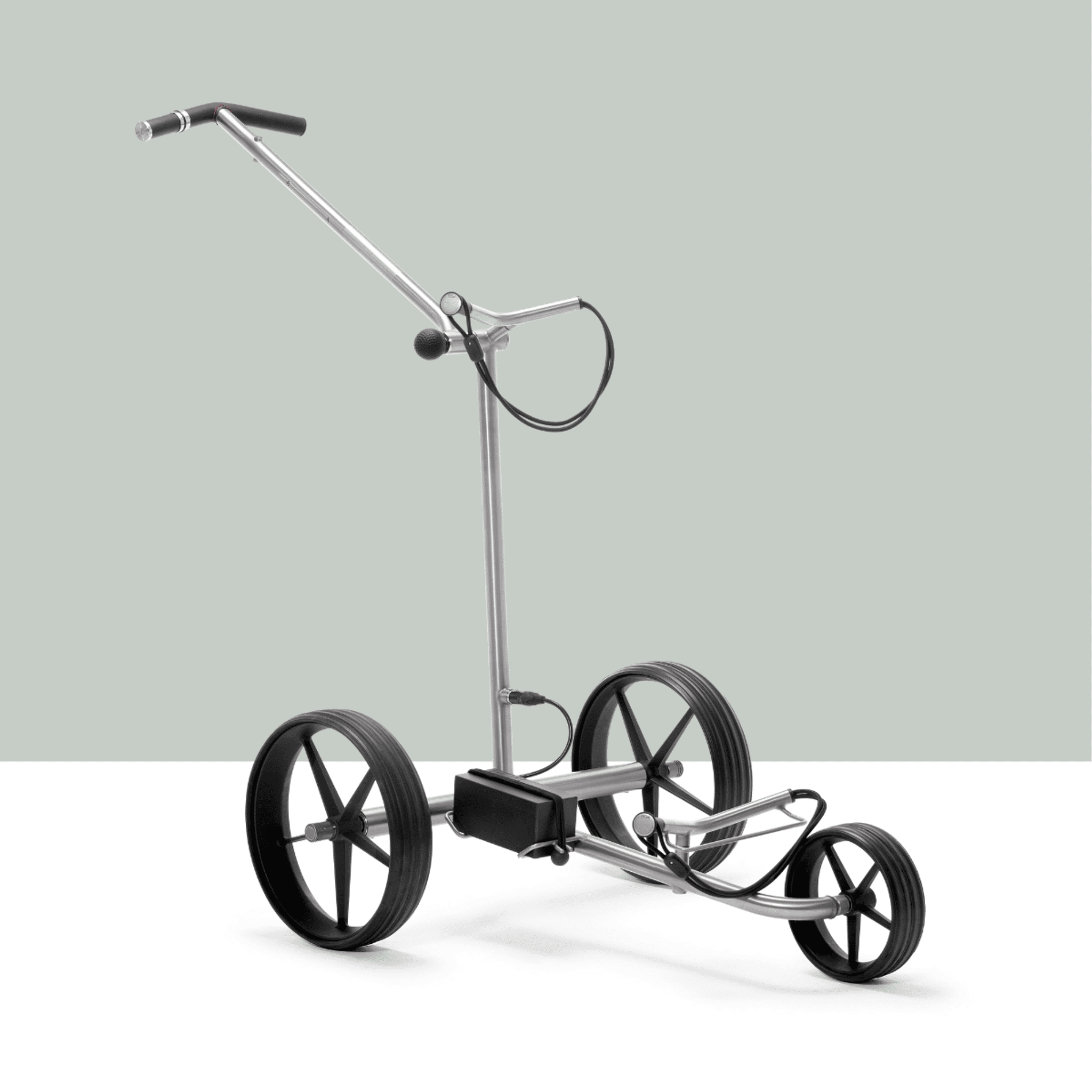 TiCad Voyage Elektrotrolley mit belederter Drehgriffsteuerung