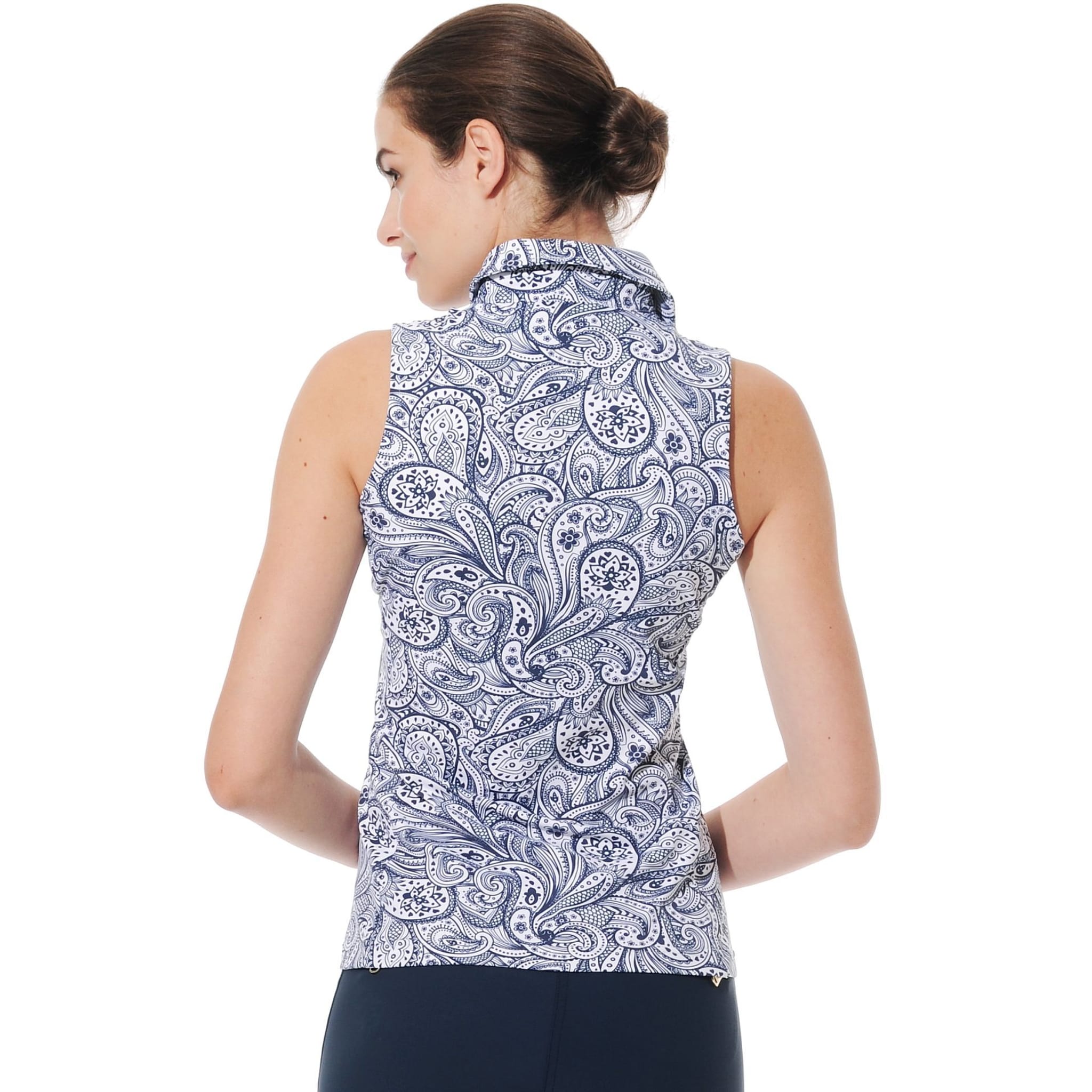 MDC Sportwear W Polo SL Merlyn Print Paisley Dámské