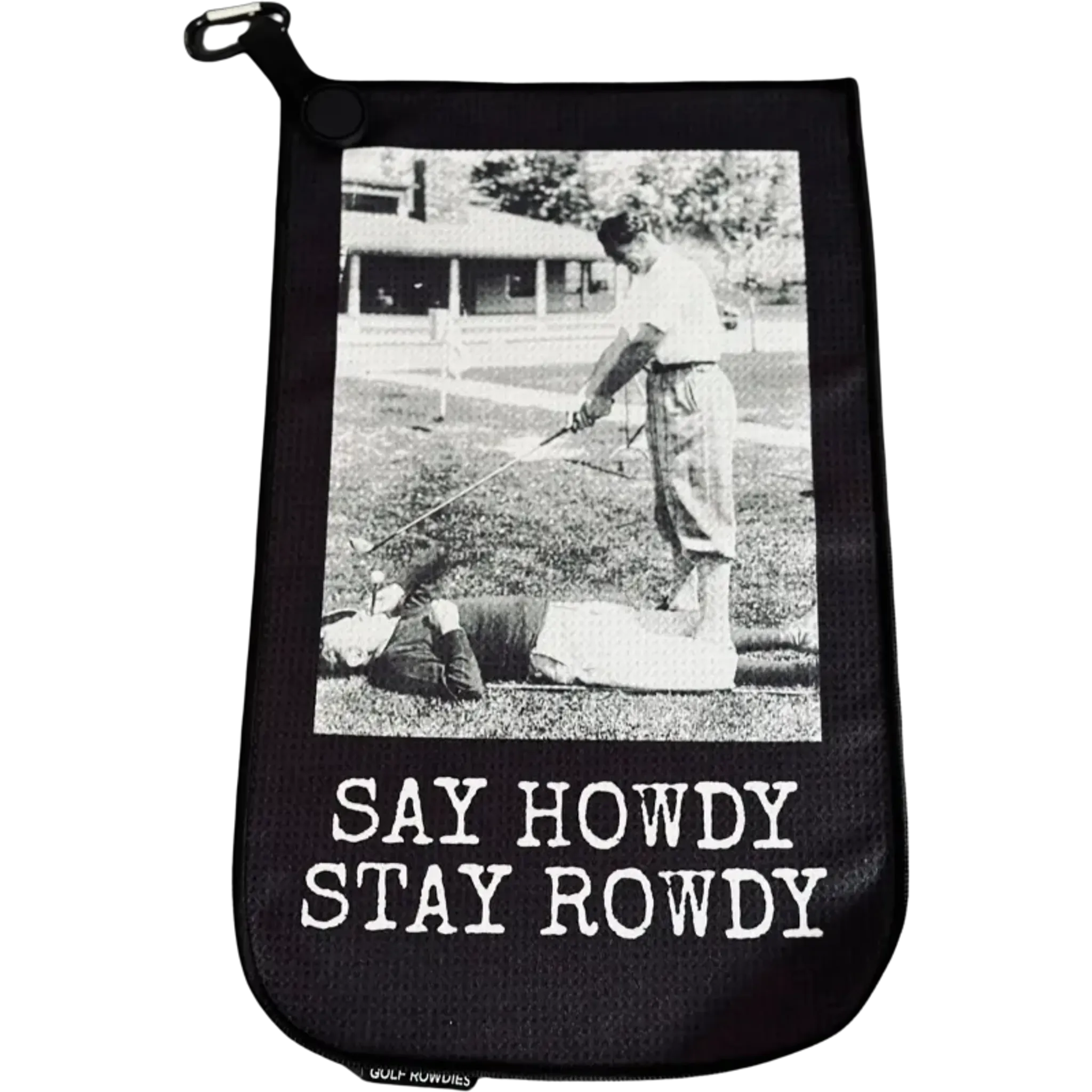 Golf Rowdies Say howdy, stay rowdy Max Schlägertücher