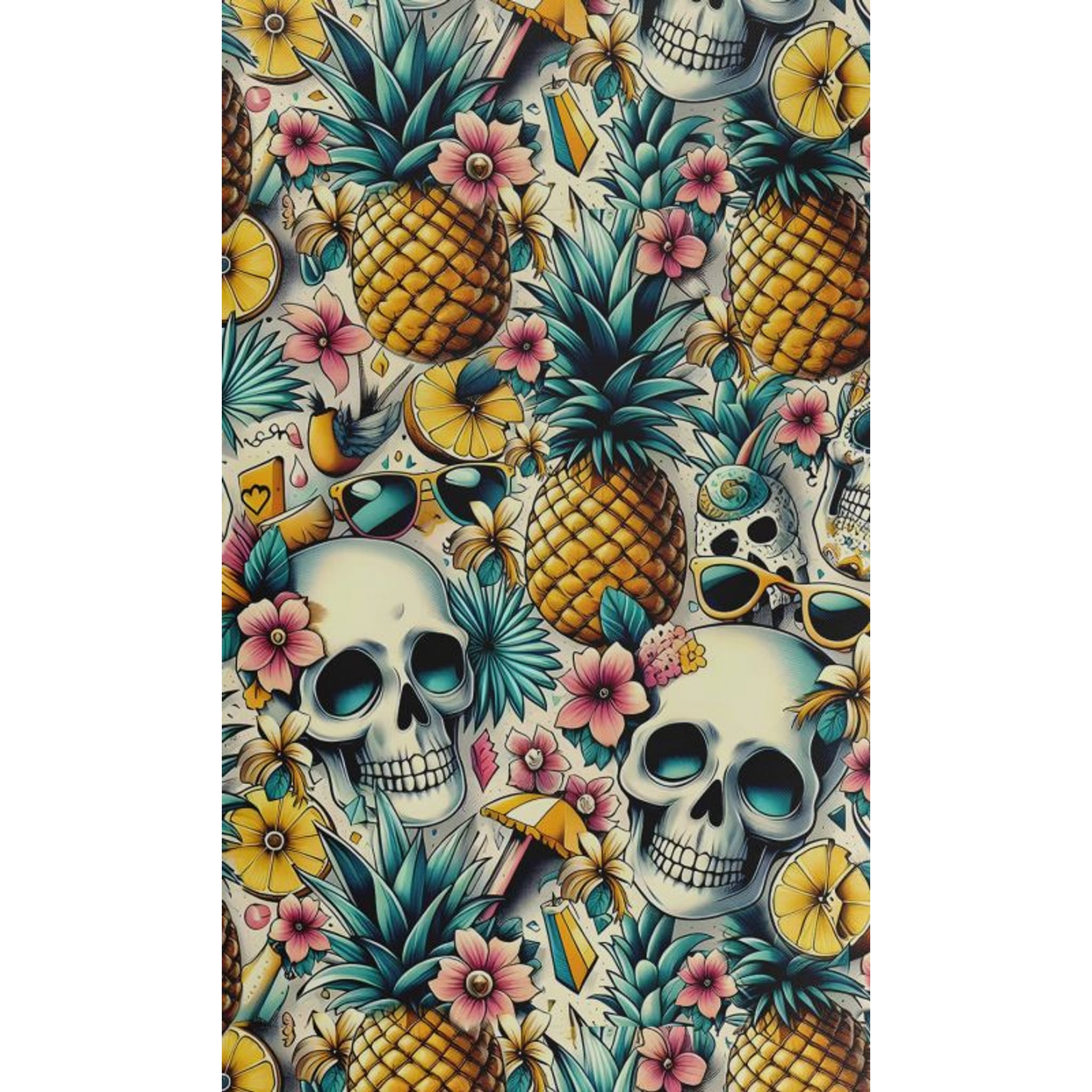 Golf Rowdies Ananas Polo Herren